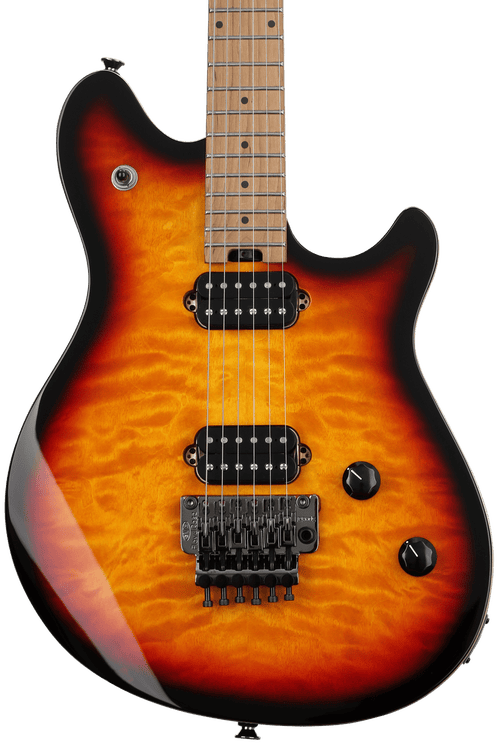 ギター EVH Wolfgang Standard QM 3Color Sunburst EVH Wolfgang Standard QM Electric Guitar - 3-tone Sunburst