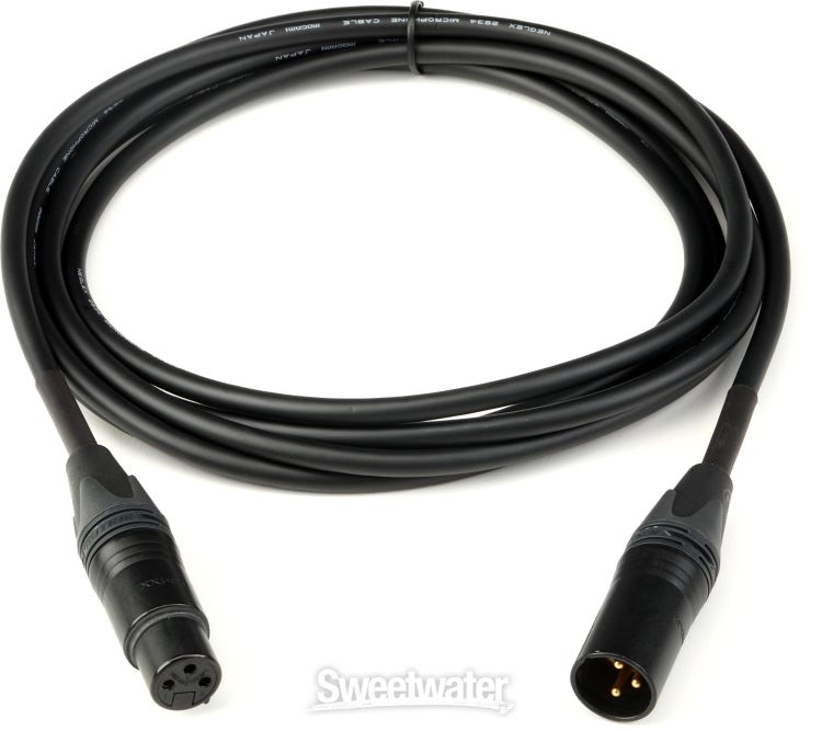 Mogami Gold Studio XLR Female to XLR Male Microphone Cable (15', Black)