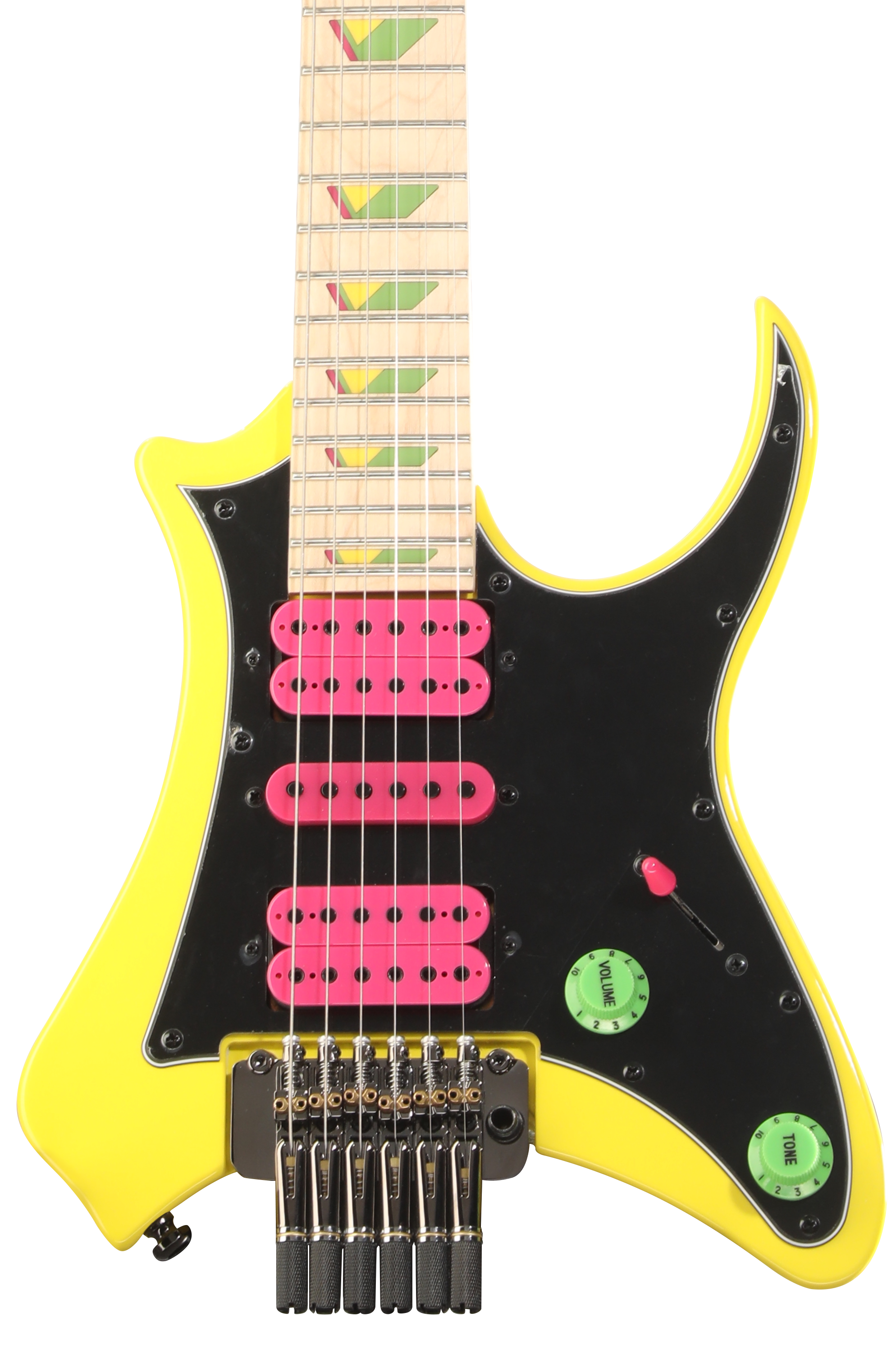 Photo of Traveler Guitar Vaibrant 88 Deluxe Electric Guitar - Electric Yellow