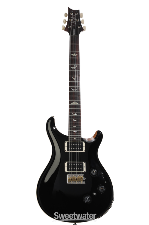 PRS Custom 24 Piezo Electric Guitar - Black/Natural | Sweetwater