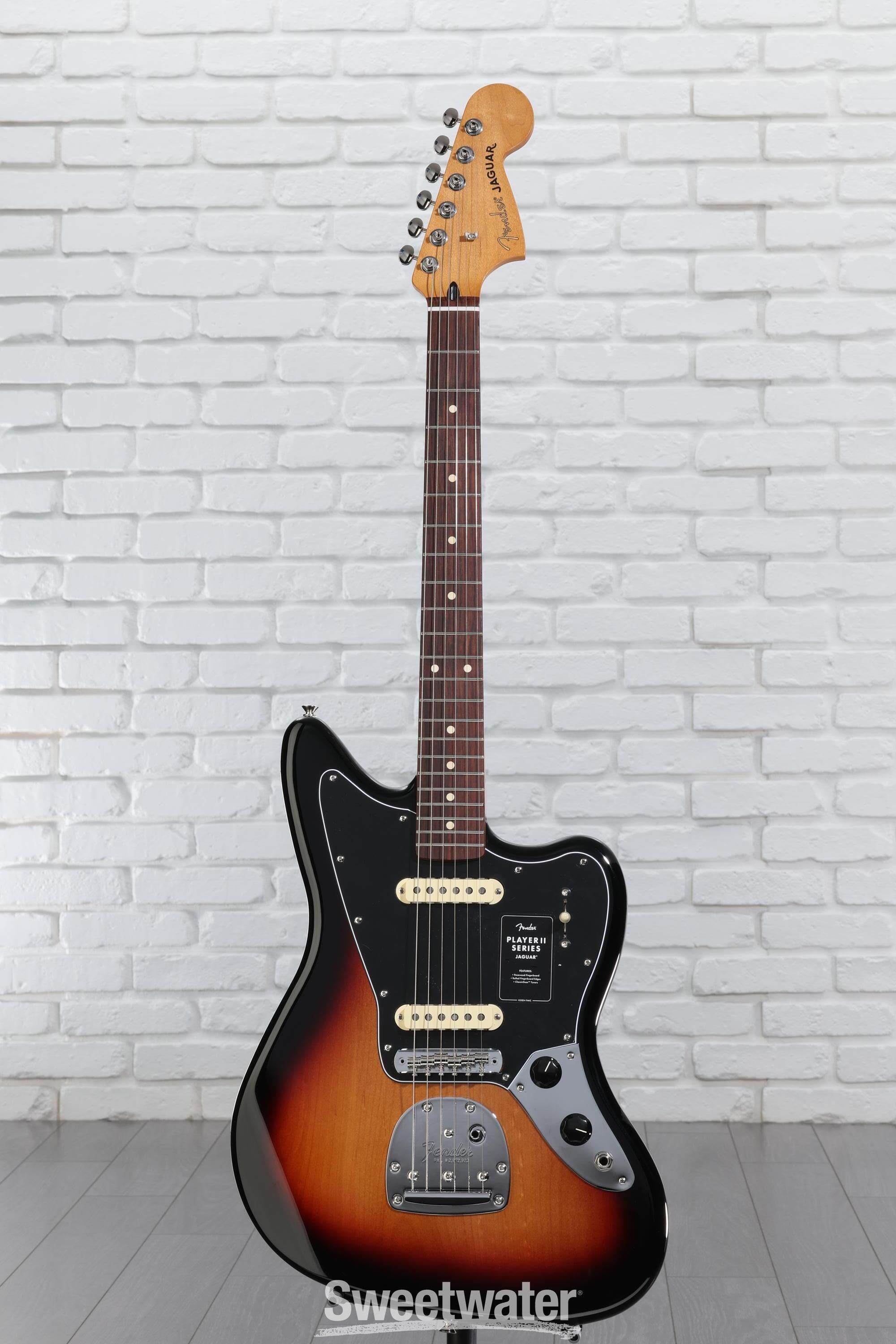 Fender Player II Jaguar Electric Guitar - 3-color Sunburst