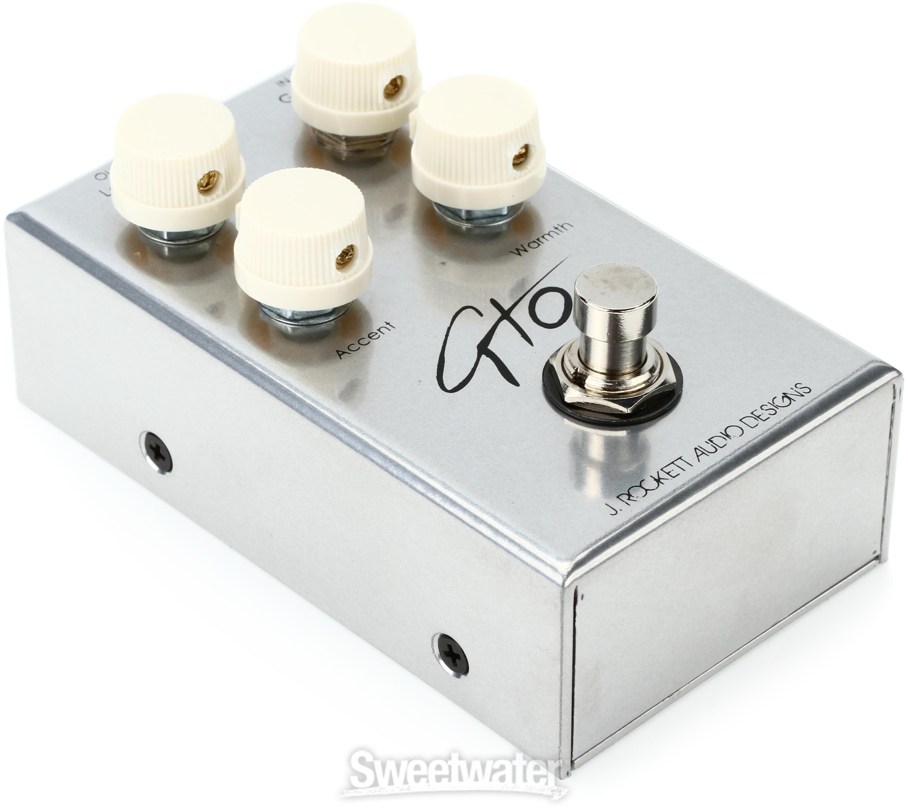 J. Rockett Audio Designs GTO Boost/Overdrive Pedal | Sweetwater