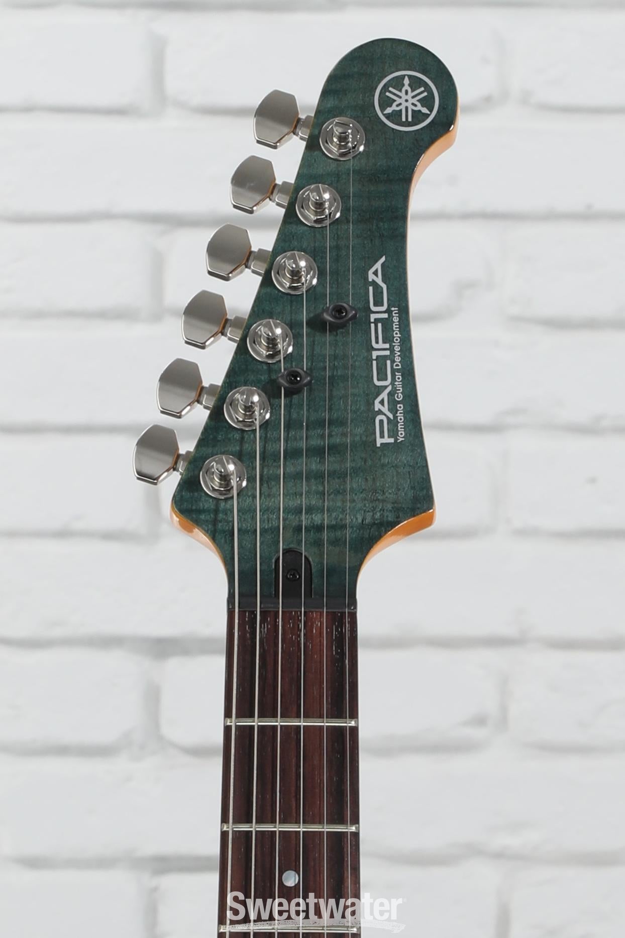 【10710】 YAMAHA PACIFICA PAC612VIIFM IDB PAC612VIIFMX Pacifica Electric Guitar - Yamaha USA