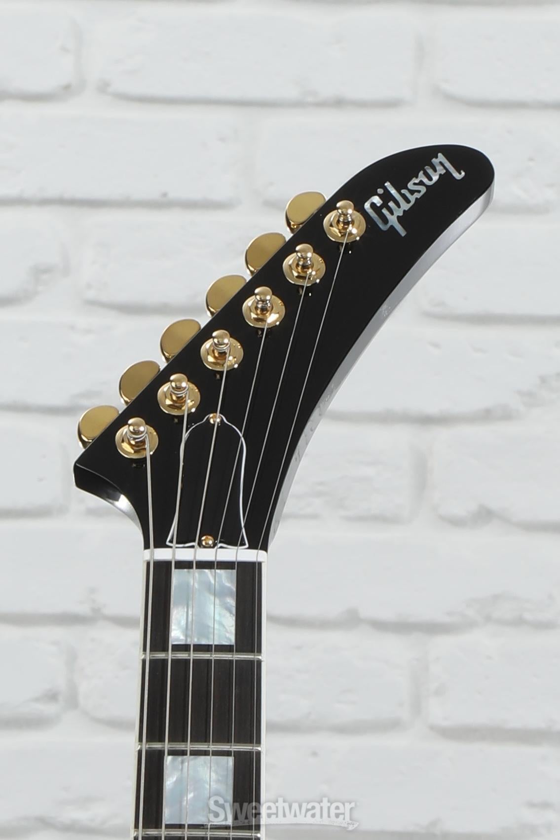 Gibson Custom Explorer Custom Electric Guitar - Ebony, Ebony