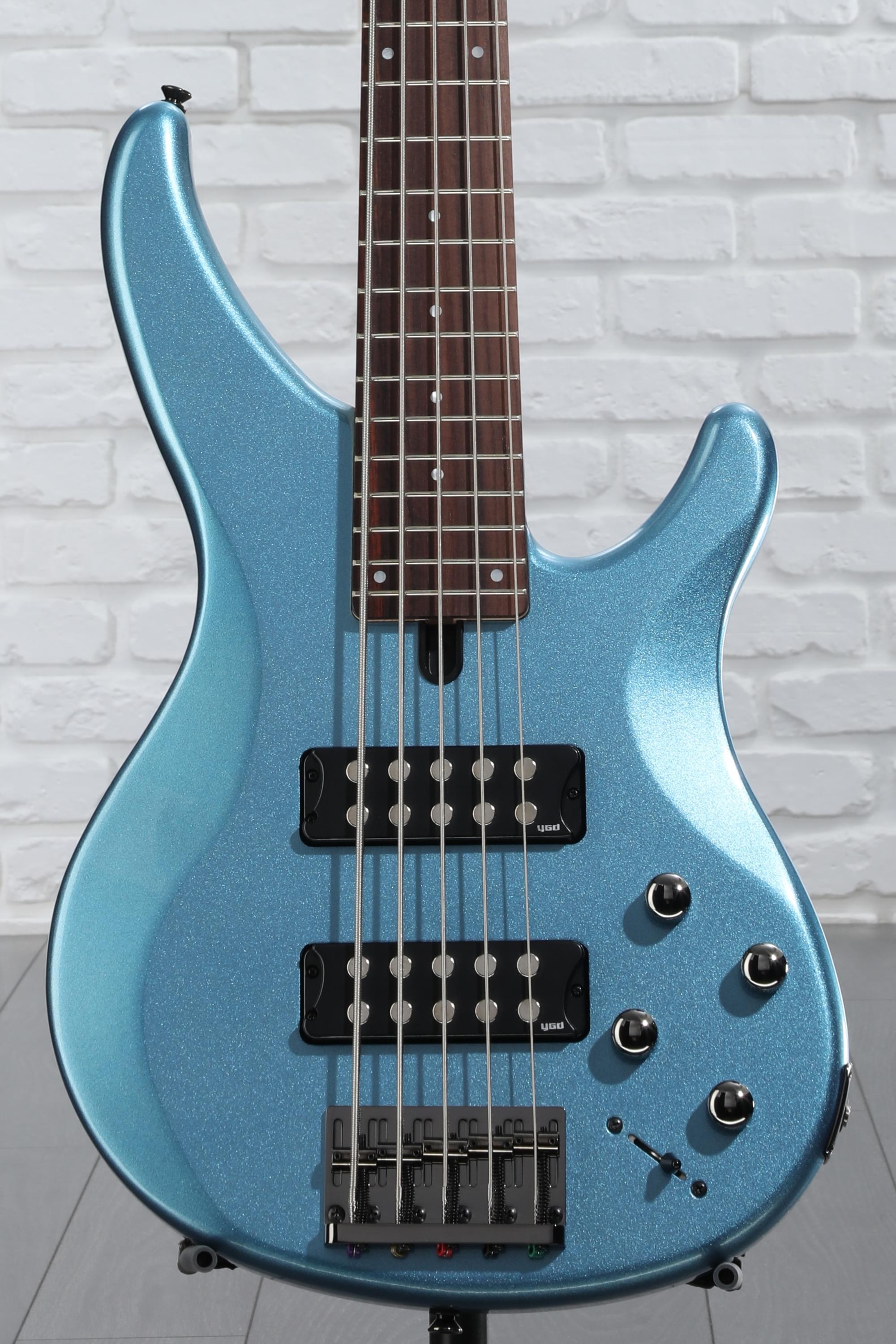 Yamaha TRBX305 5-string Bass Guitar - Factory Blue | Sweetwater