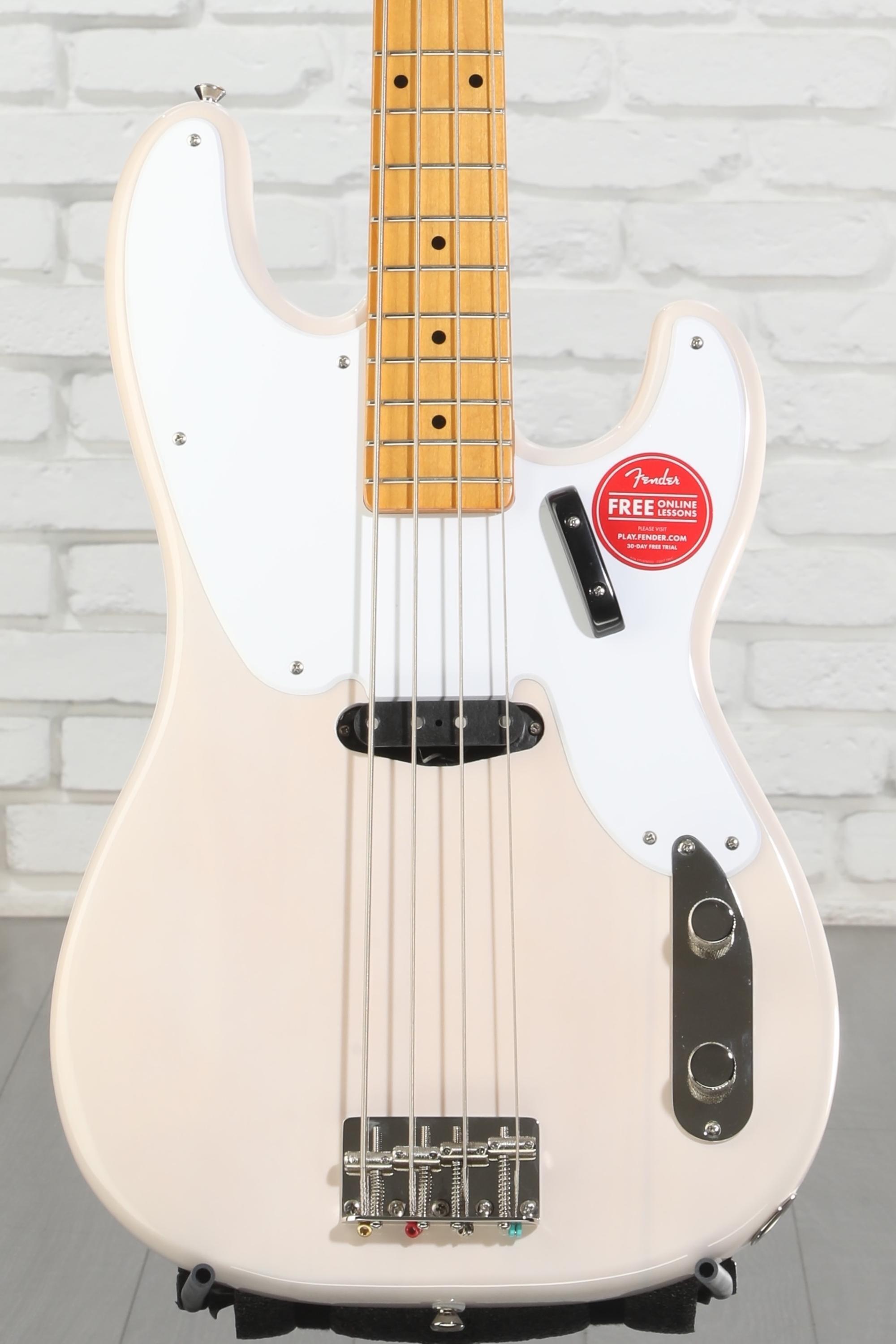 Squier Classic Vibe '50s Precision Bass - White Blonde | Sweetwater