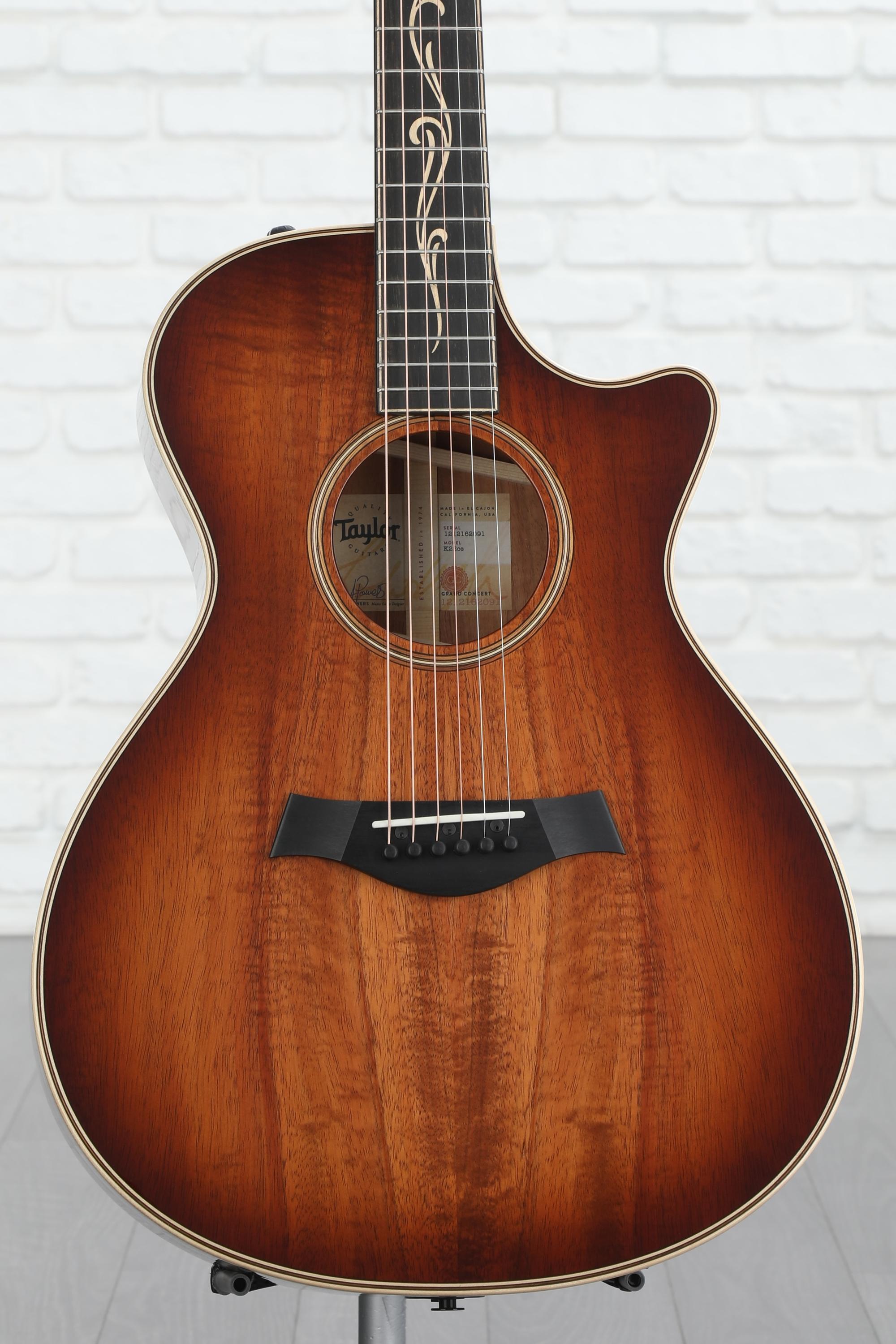 Taylor K22ce V-Class Acoustic-electric Guitar - Shaded Edgeburst