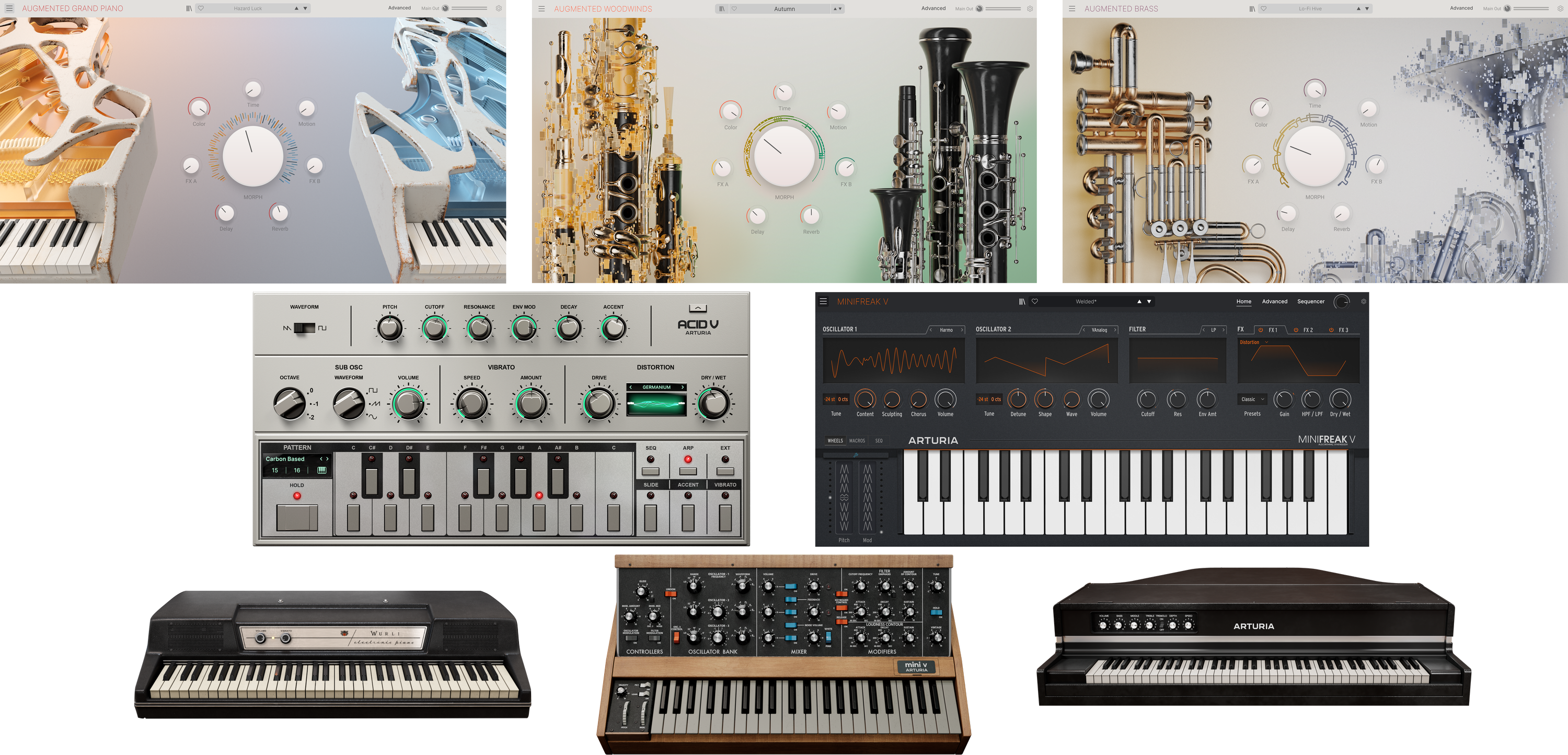Arturia keyboards online & piano collection