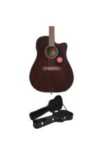 Photo of Fender CD-60SCE All Mahogany Acoustic Guitar and Case - Natural