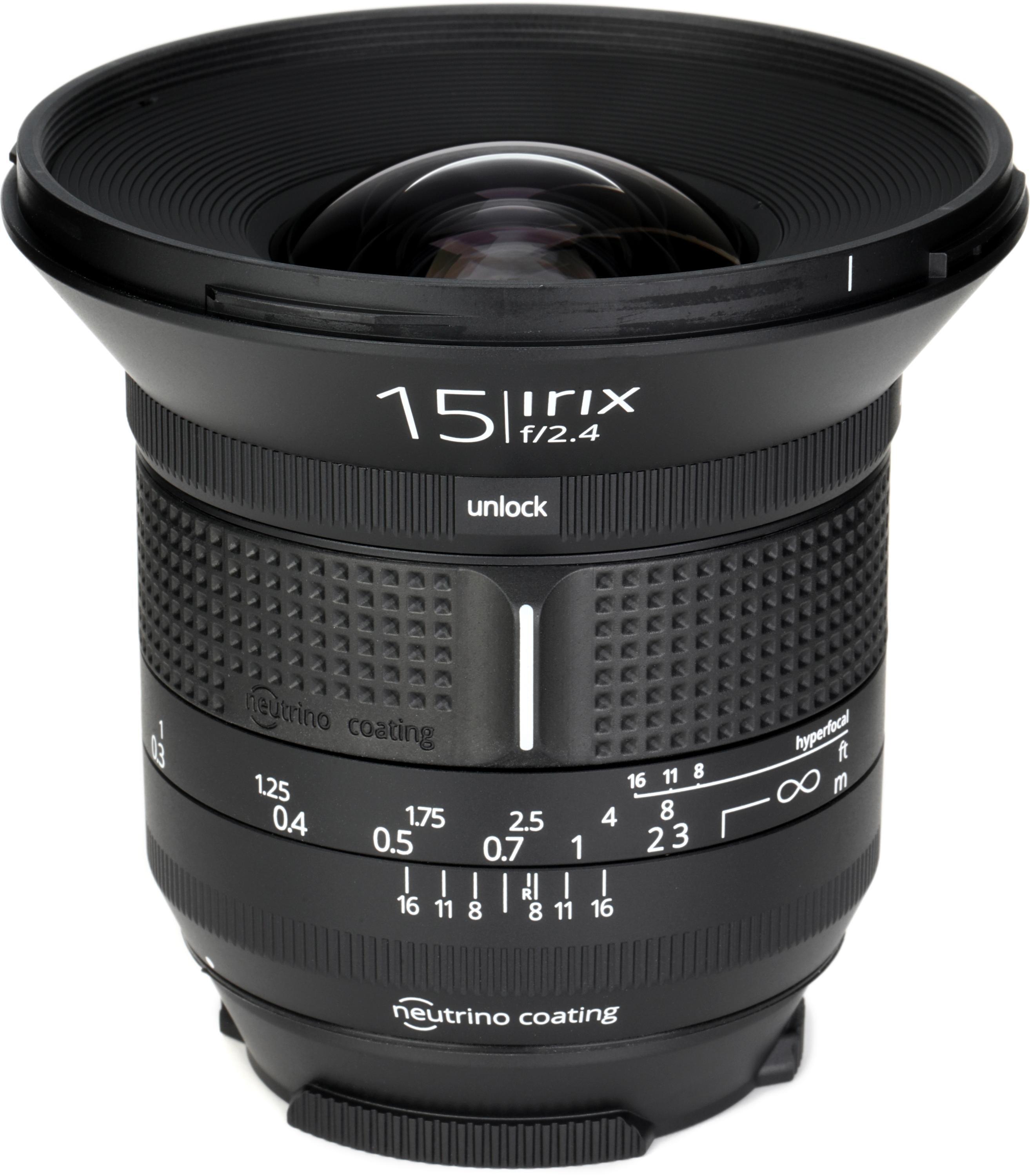 IRIX 15mm f/2.4 Firefly Prime Lens - Canon EF | Sweetwater