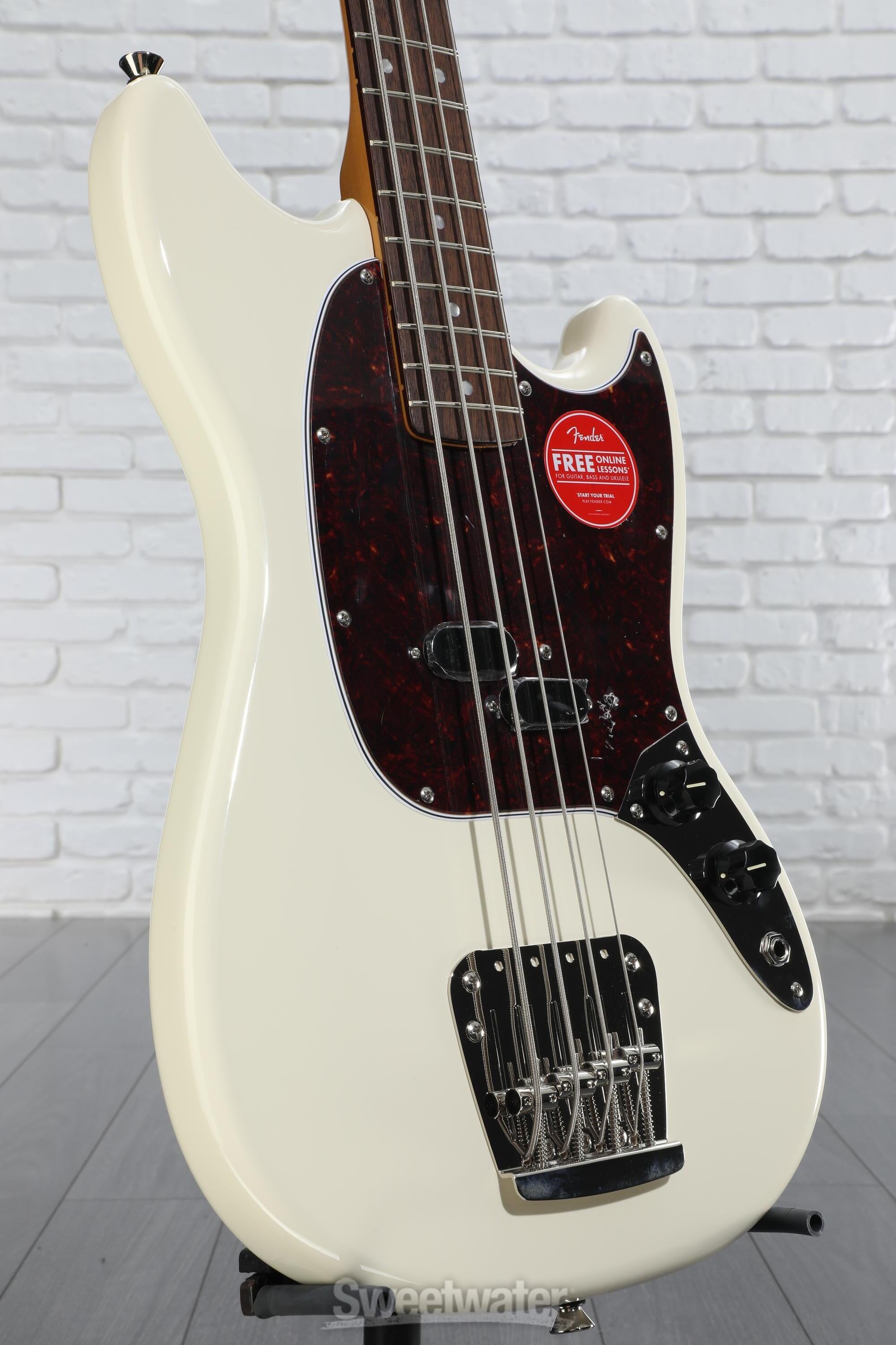ベース Squier Classic Vibe 60s Mustang Bass Squier Classic Vibe '60s Mustang Bass - Olympic White