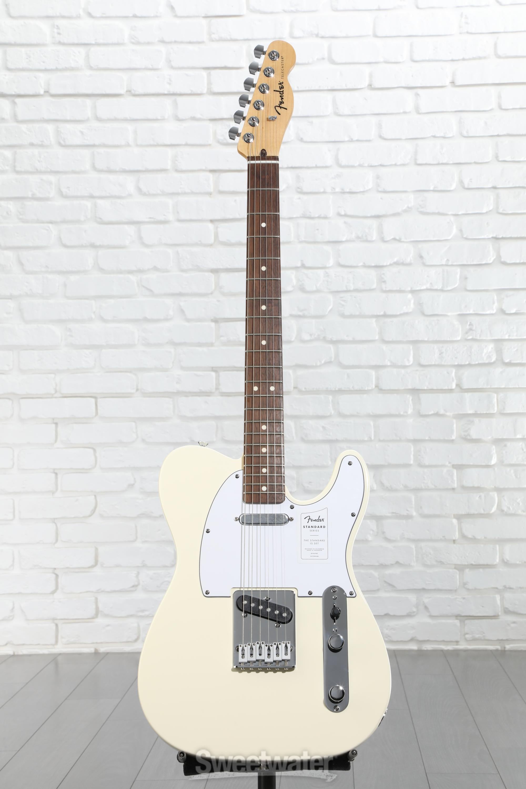 Fender Standard Telecaster オリンピックホワイト Fender Standard Telecaster - Olympic White – Will West Music and Sound