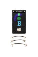 Photo of Pigtronix 2NR Chromatic Tuner Pedal with Patch Cables