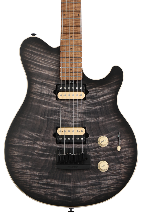 ギター ERNIE BALL Musicman AXIS EX Ernie Ball Music Man Axis EX Transluscent Gold | The Music Zoo