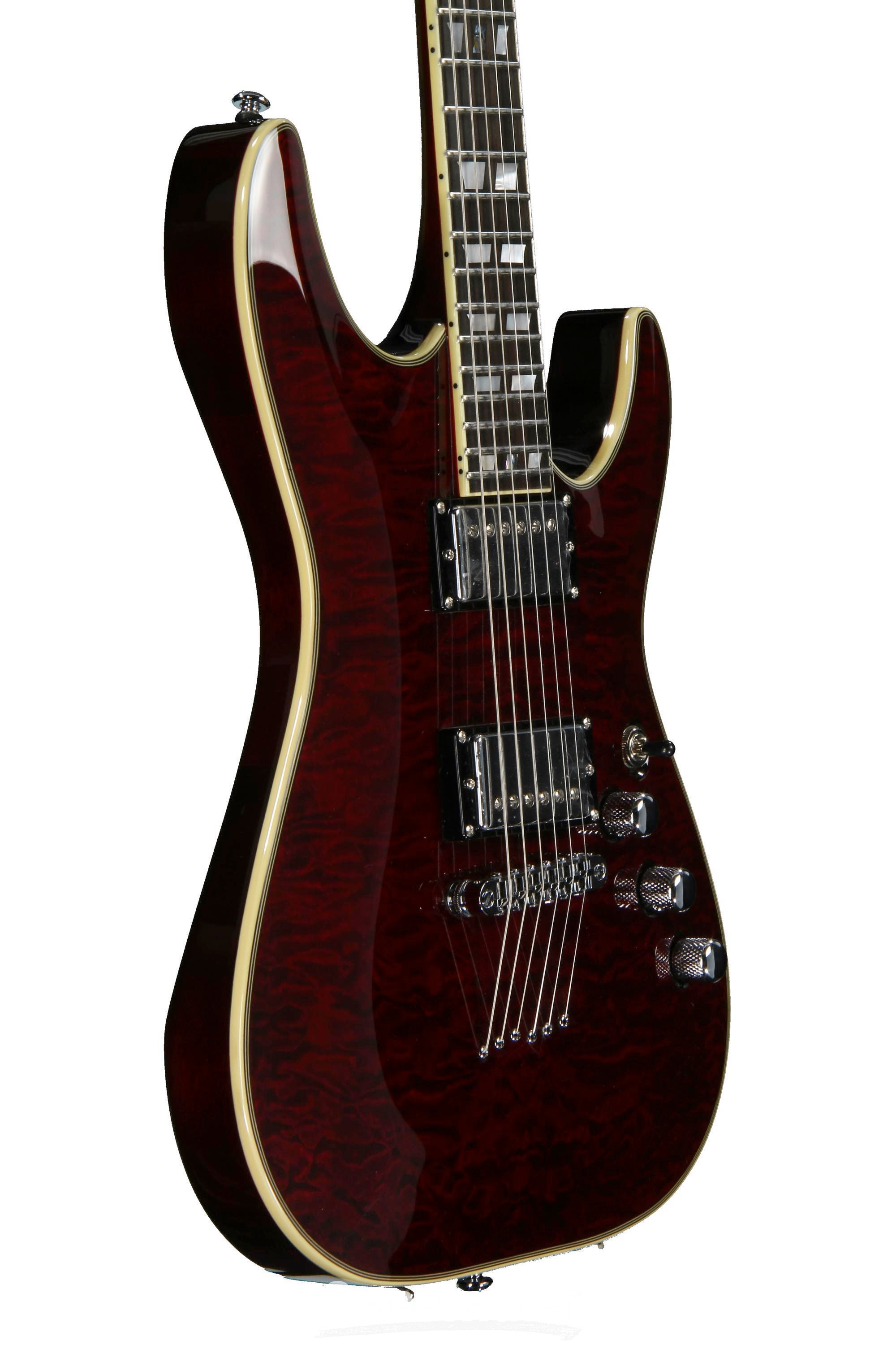 Schecter C-1 Custom - Black Cherry Reviews | Sweetwater