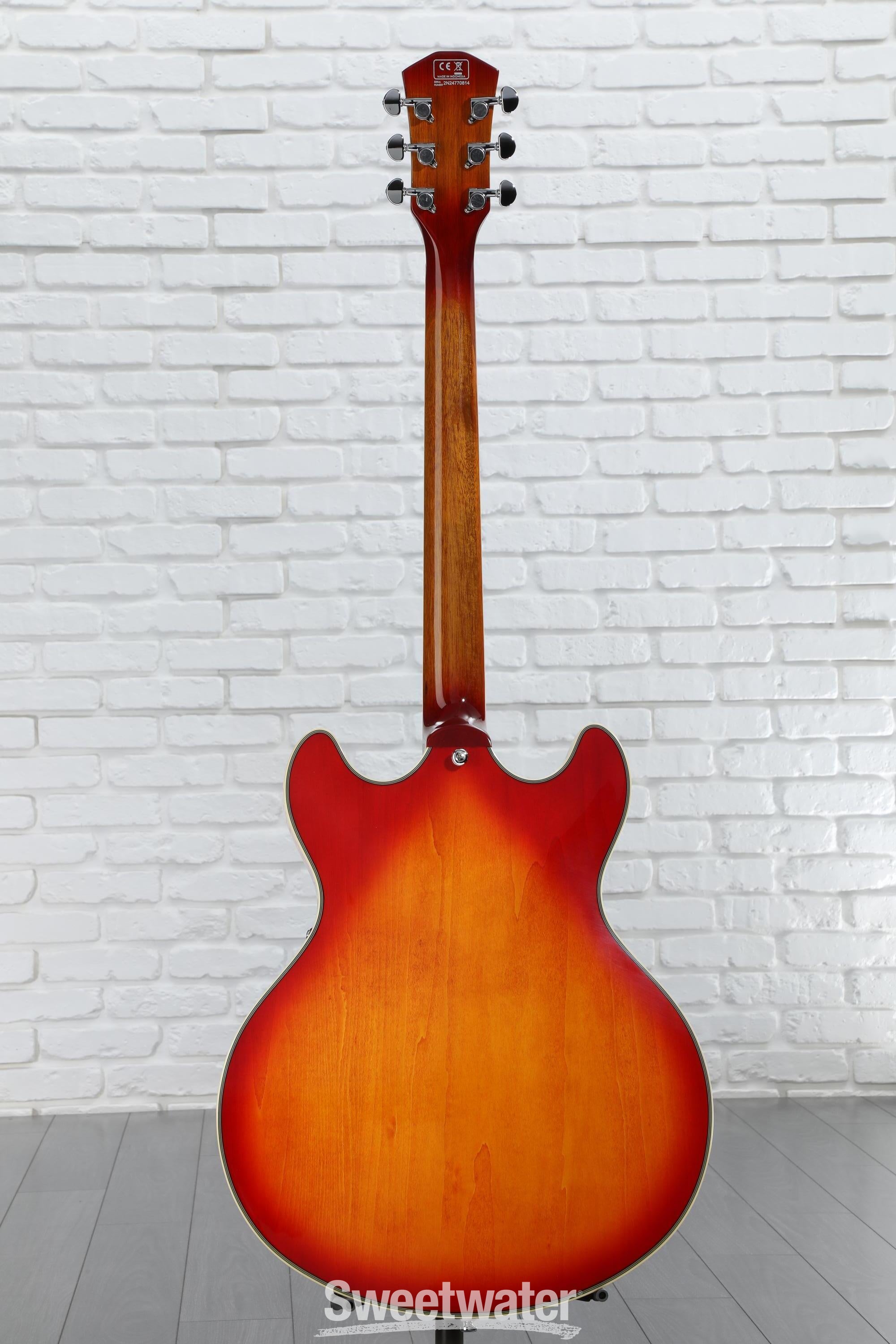 Sire Larry Carlton H7 Semi-hollow Electric Guitar - Cherry