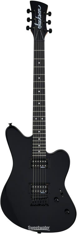 Jackson JS22 Surfcaster Electric Guitar - Gloss Black