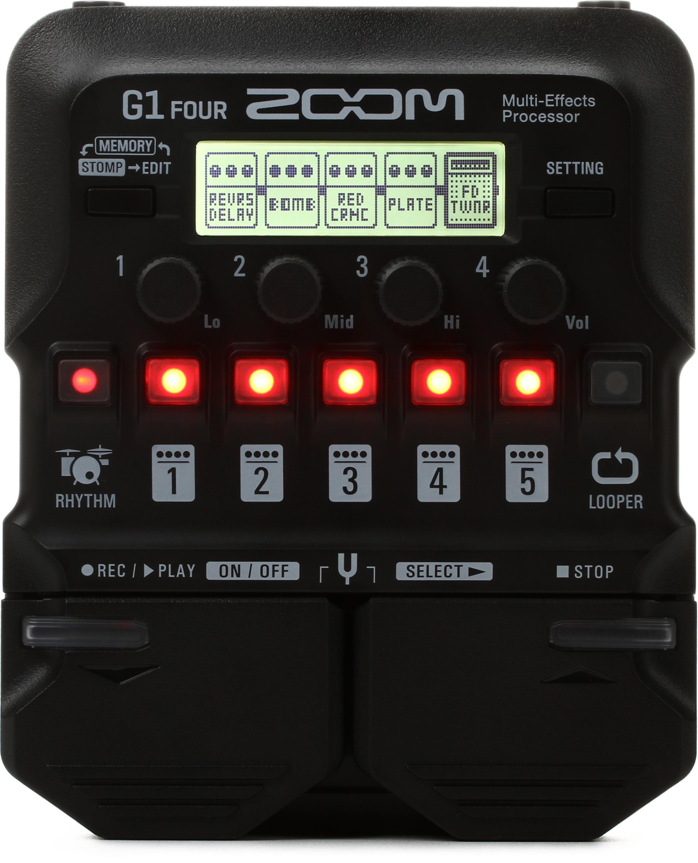 Zoom G1 Four Multi-effects Processor | Sweetwater