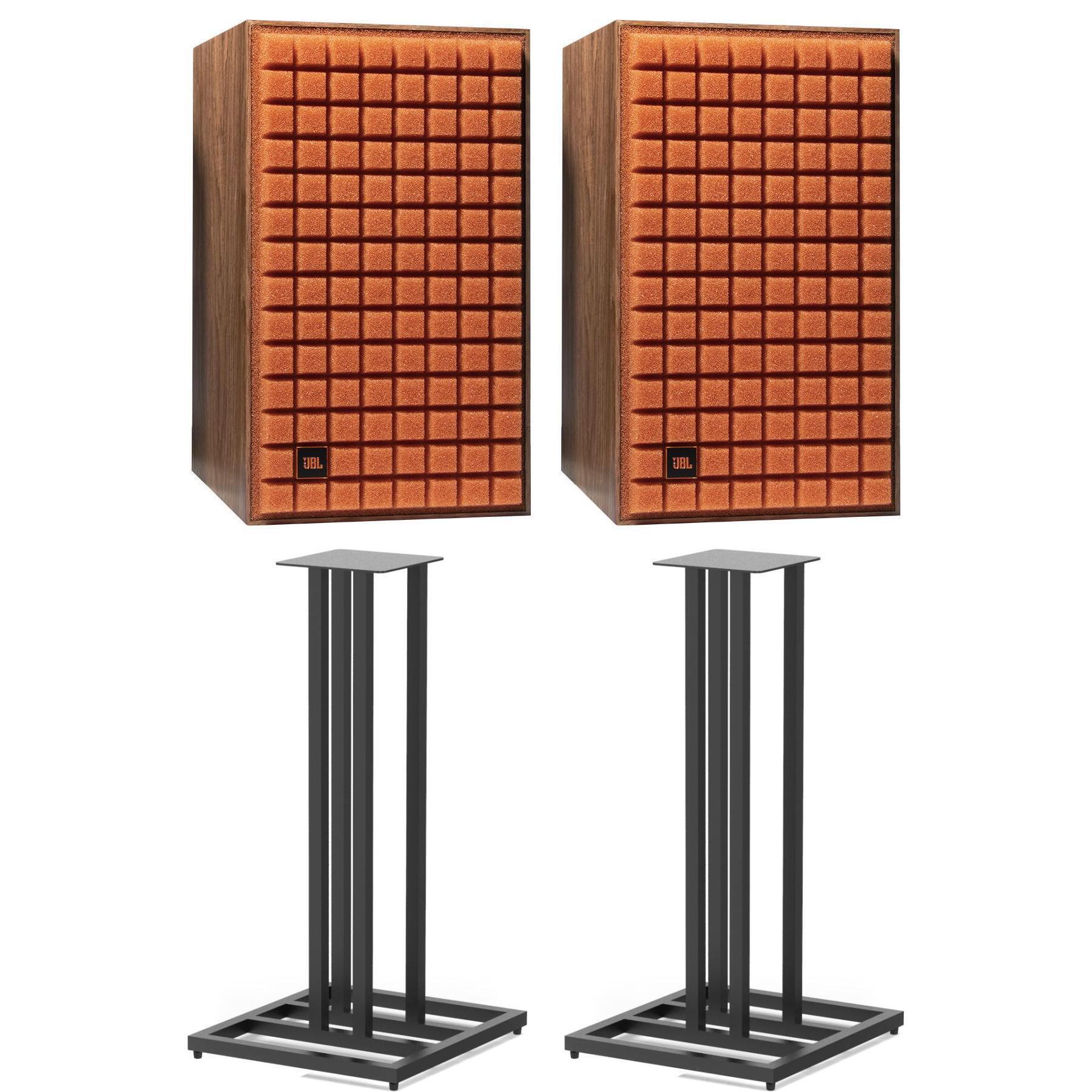 JBL Lifestyle JBL Lifestyle L52 Classic 5.25-inch Passive 2-way Bookshelf  Loudspeakers - Orange with Stands