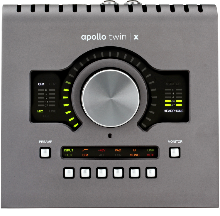 Universal Audio Apollo Twin X DUO 10x6 Thunderbolt Audio Interface