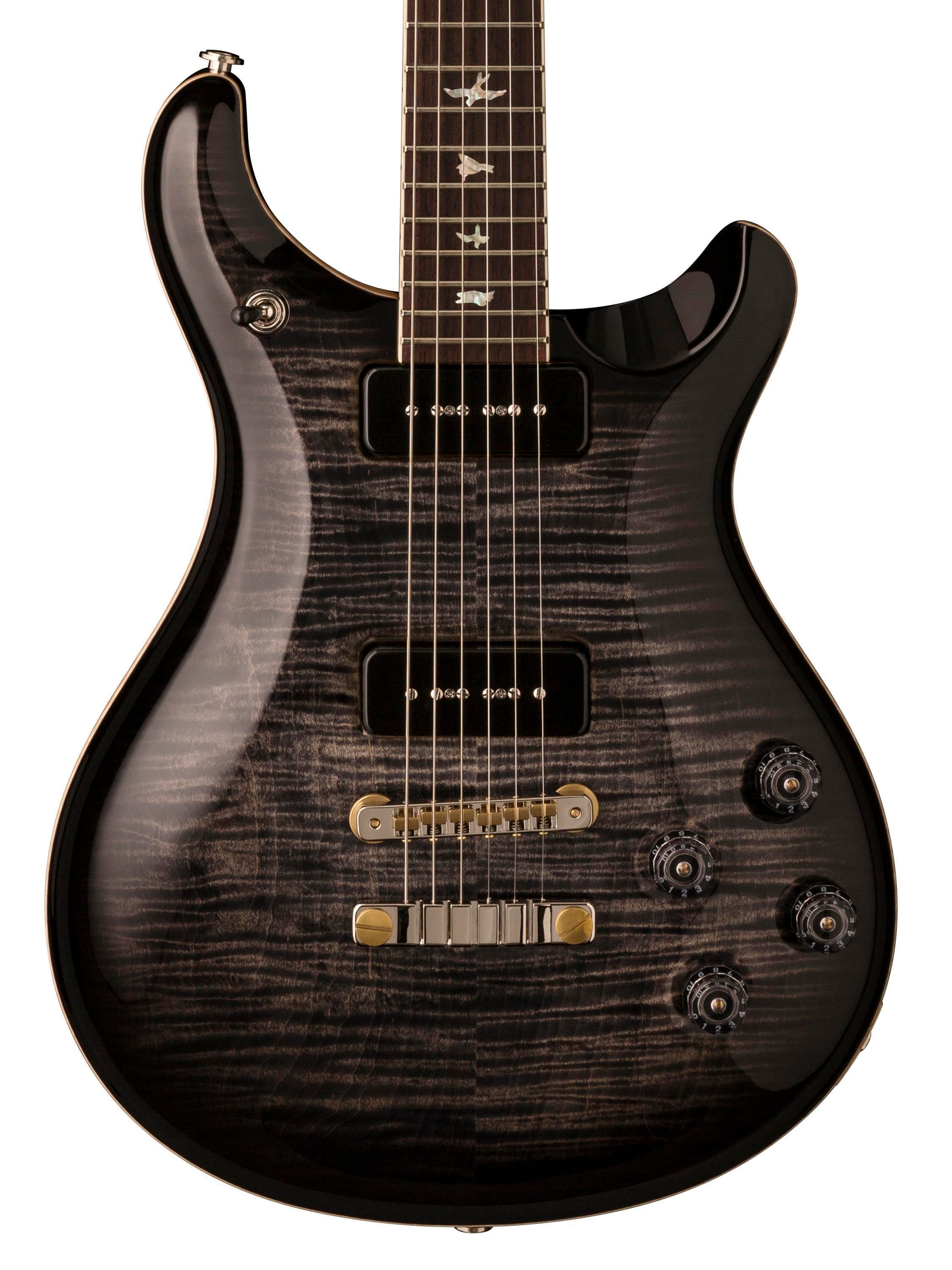 ￼希少！PRS Maccarty SC594 SOAPBAR PRS McCarty 594 Singlecut Soapbar - Charcoal Burst | Sweetwater
