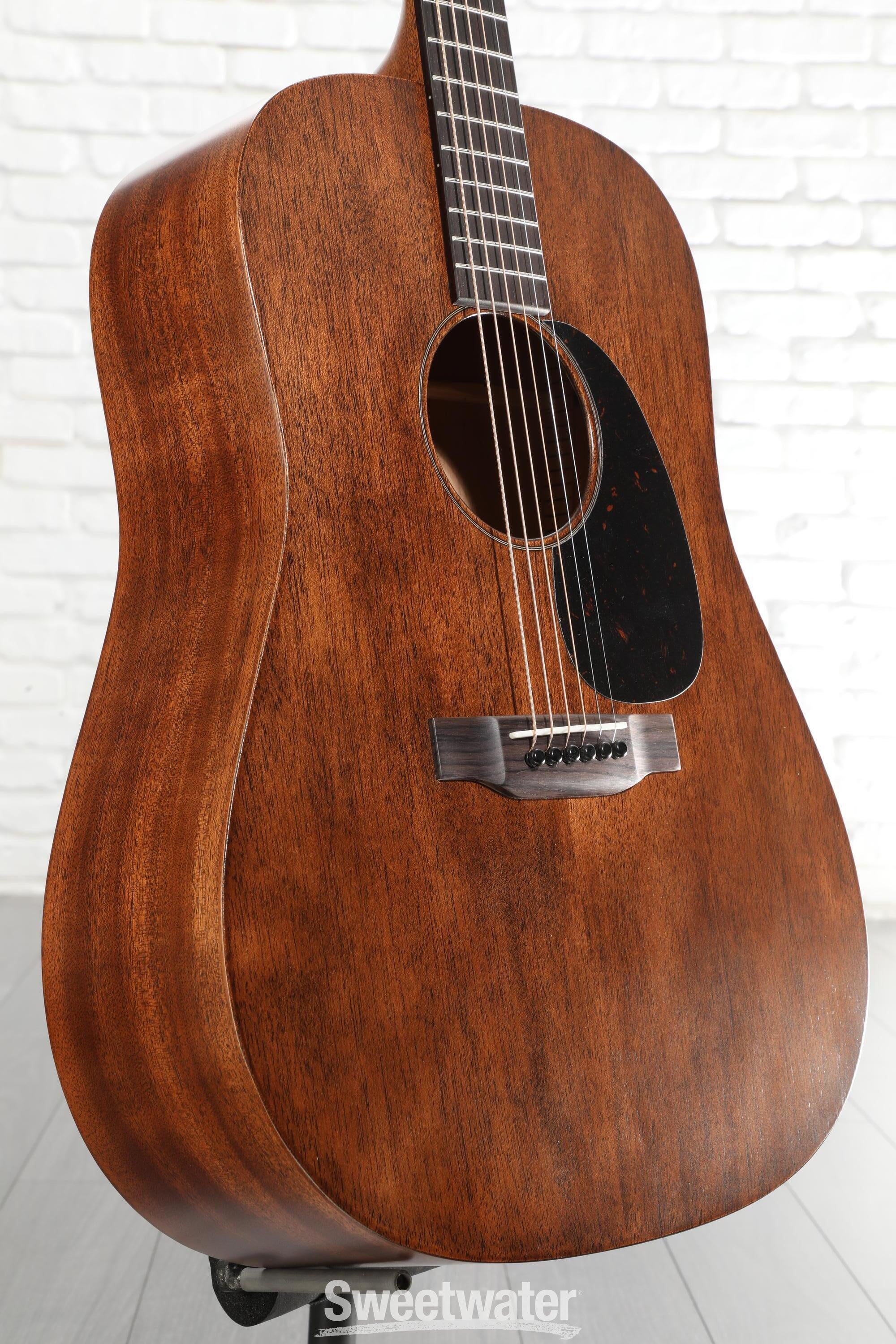 Martin D-15M Mahogany Dreadnought Acoustic Guitar - Natural
