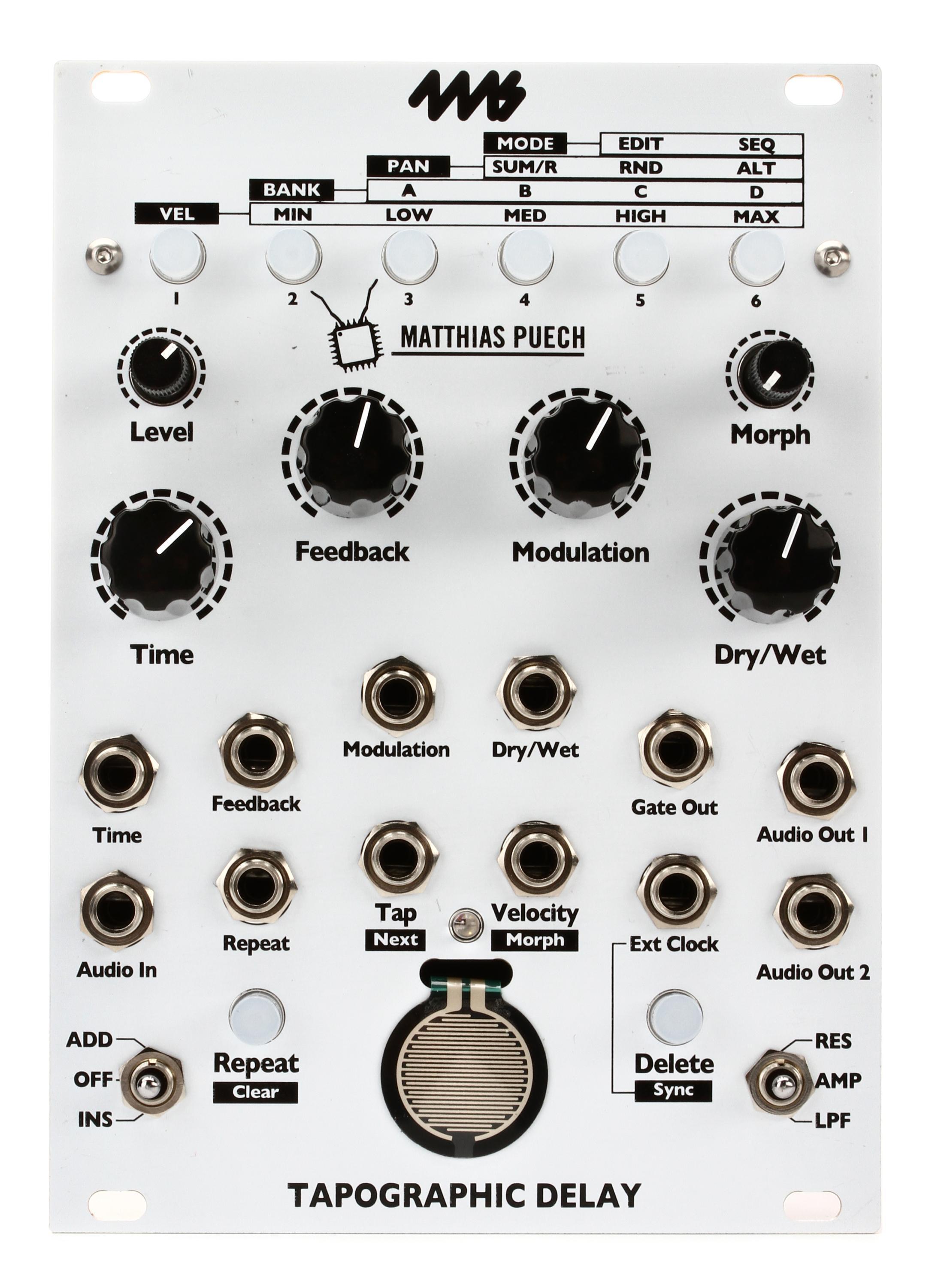 4ms Tapographic Delay モジュラー シンセ 【公式通販】