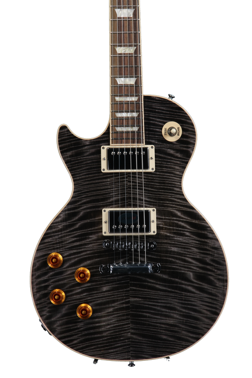 Gibson Les Paul Standard Premium Plus Left Handed - Translucent Black