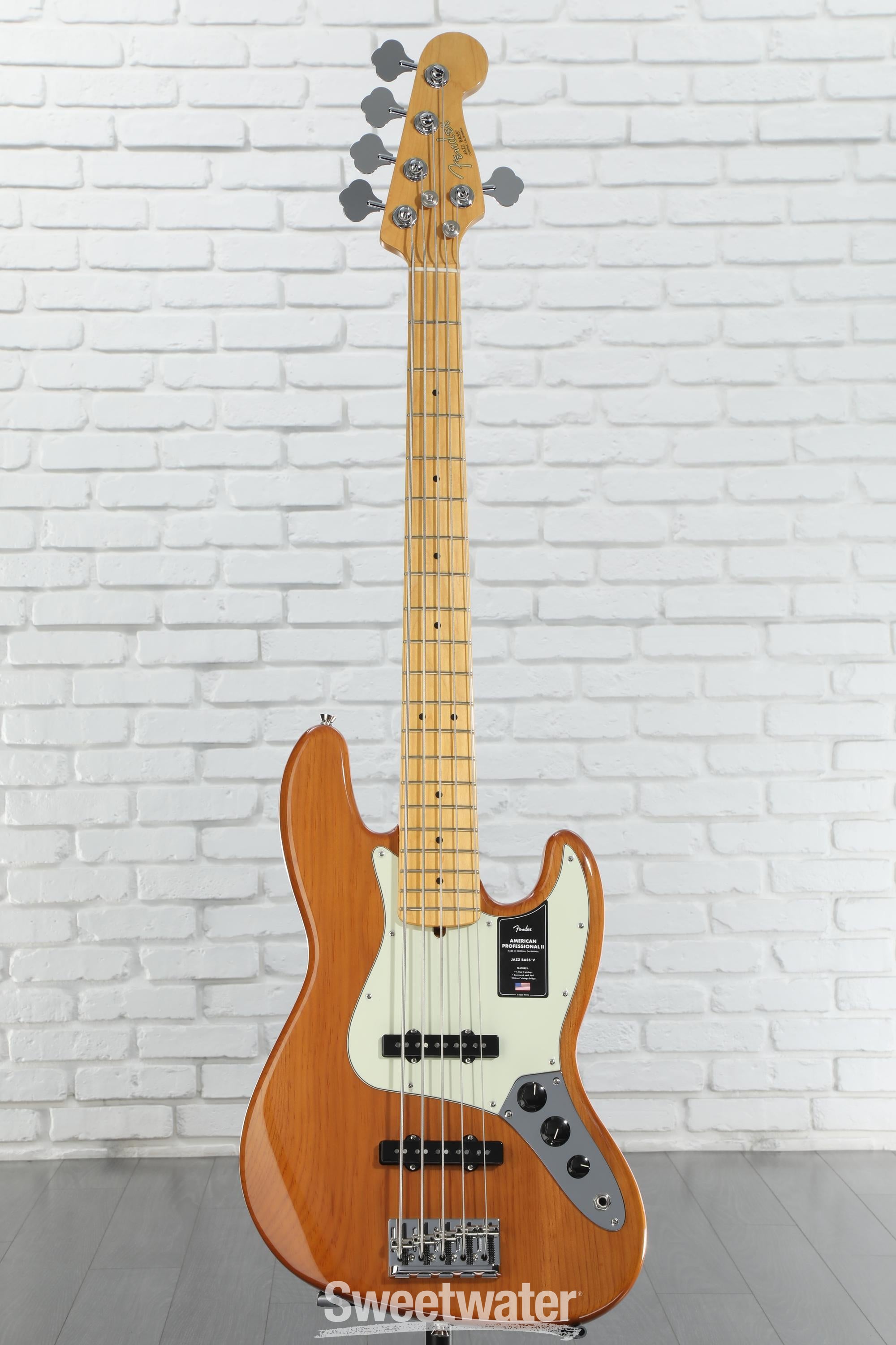 Fender American Pro II Jazz Bass (4 String), Black with Rosewood