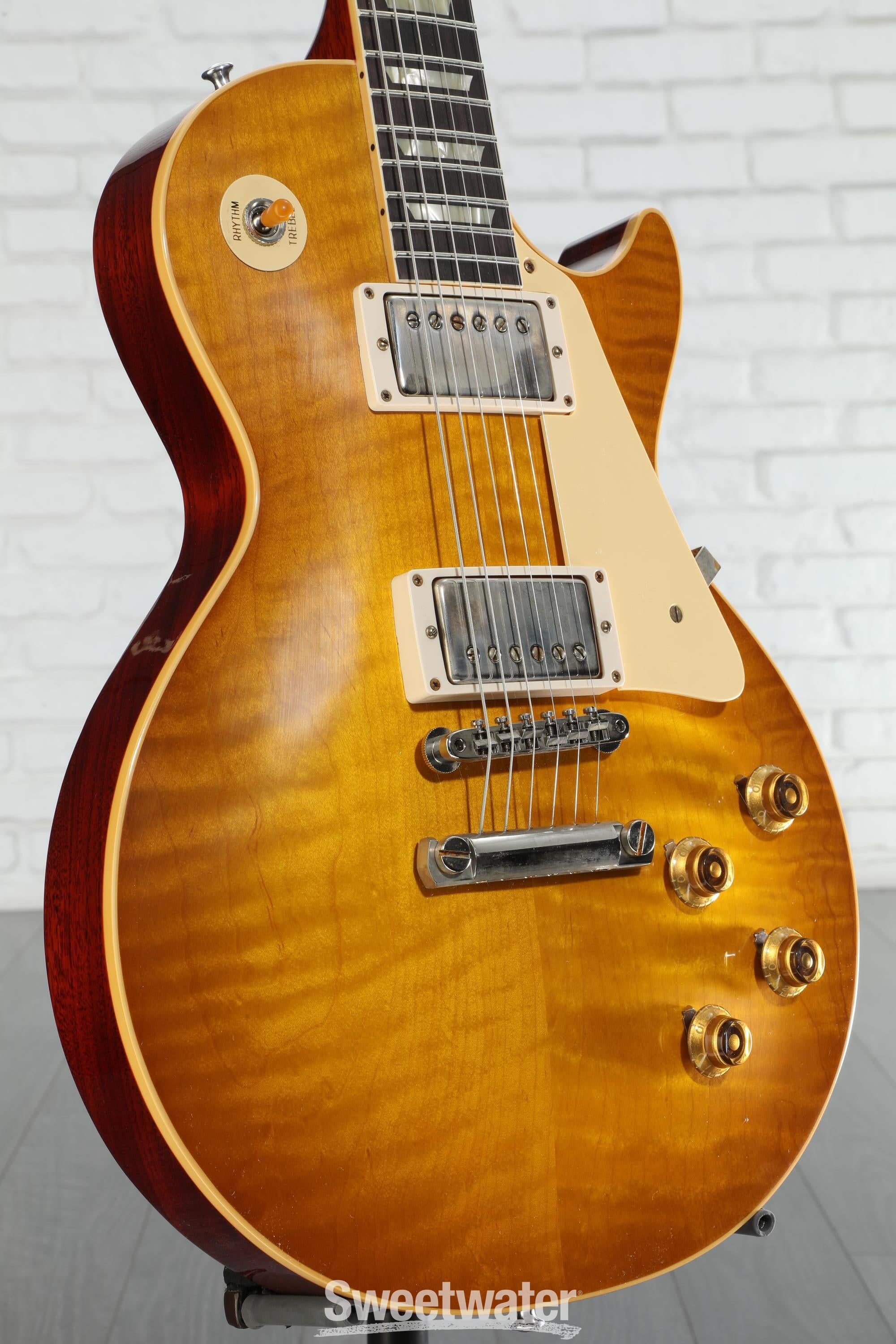 ギター Gibson Custom Shop 1959 LP Standard VOS Gibson Custom 1959 Les Paul Standard Reissue Electric Guitar