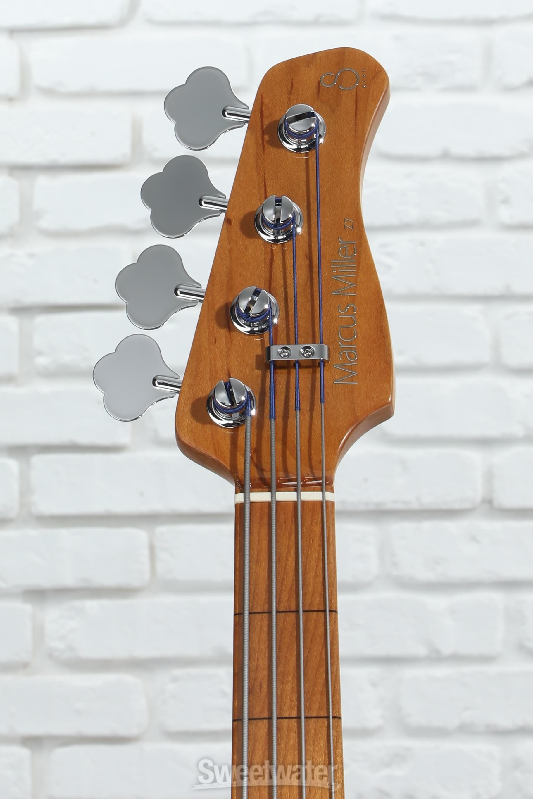Sire Marcus Miller Z7 Fretless Bass Guitar - Natural