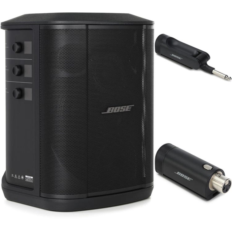 Bose S1 Pro+ Battery Powered PA System with Built-In Wireless Receivers and  Bluetooth
