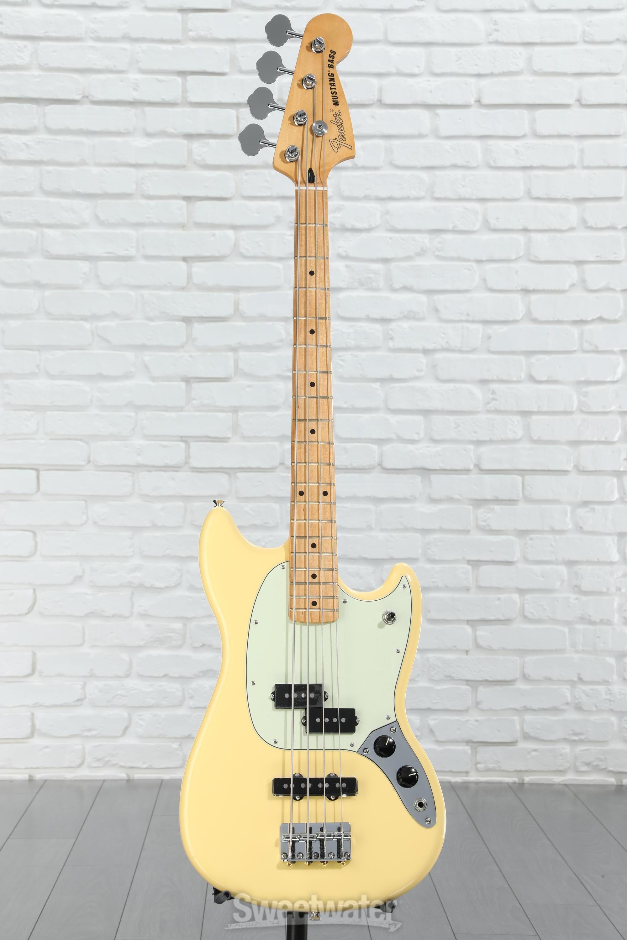 ベース Fender Mexico Mustang Bass PJ Amazon.com: Fender Player II Mustang Bass PJ, Rosewood