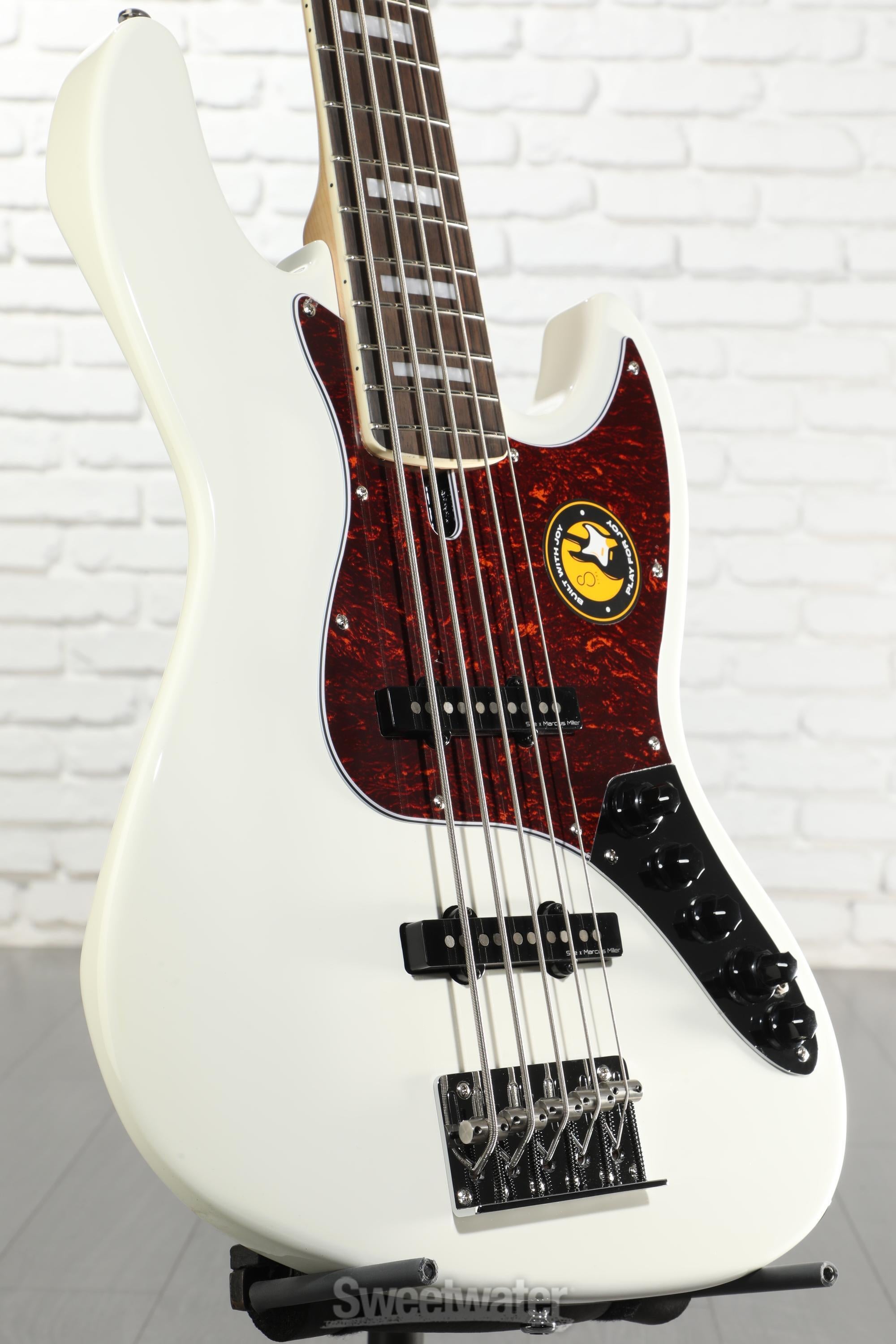 Sire Marcus Miller V7 Alder 5-string Bass Guitar - Antique White