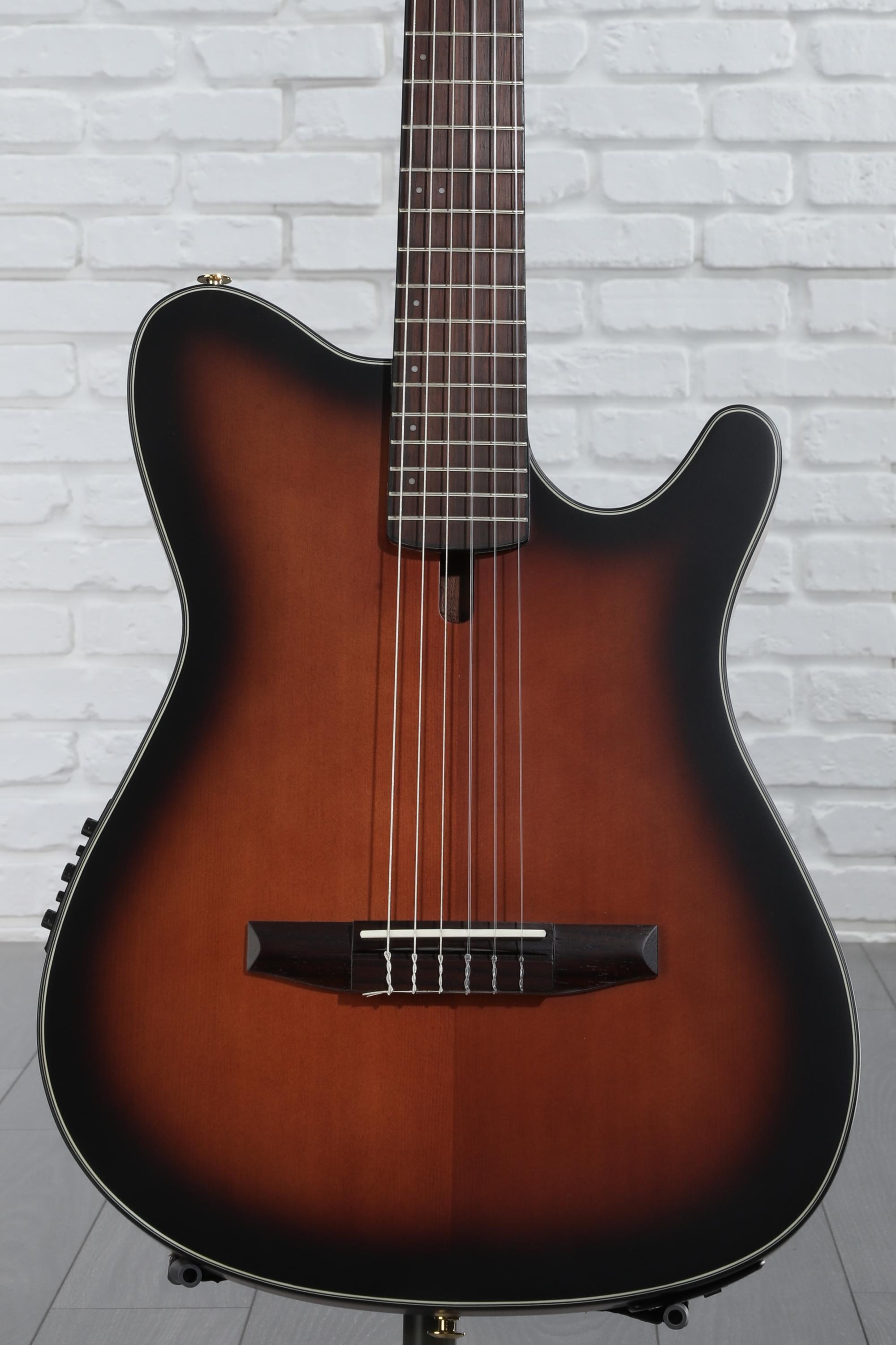 Ibanez FRH10N Thinline Nylon Acoustic-electric Guitar - Brown