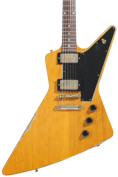 Gibson Custom Dealer Select 1958 Korina Explorer Electric Guitar
