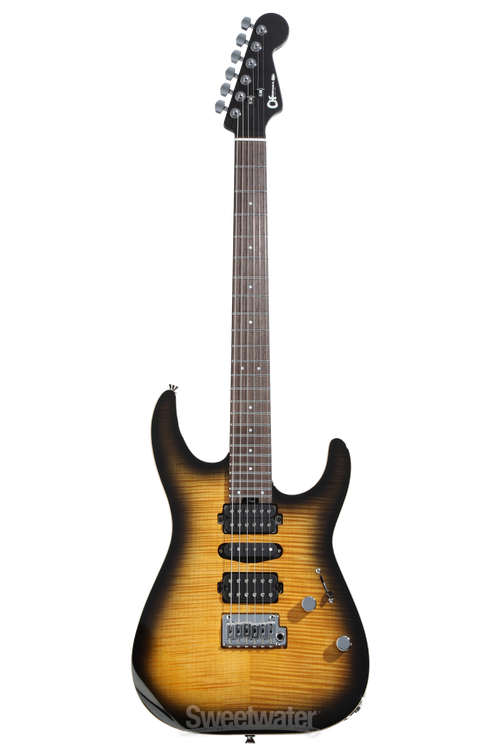Charvel MJ DK24 HSH 2PT Electric Guitar - Antique Burst Charvel MJ DK24 HSH 2PT Electric Guitar - Antique Burst