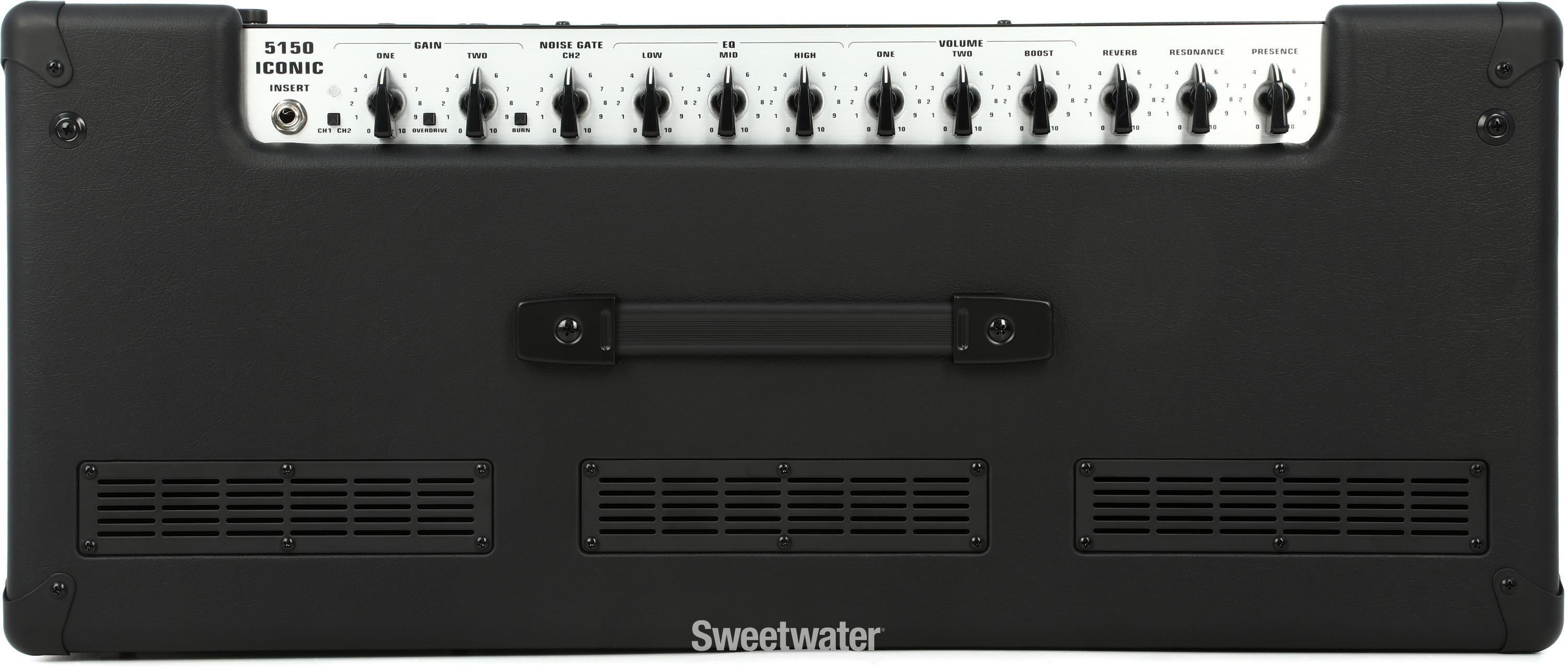 EVH 5150 Iconic Series 60-watt 2 x 12-inch Tube Combo Amp - Black