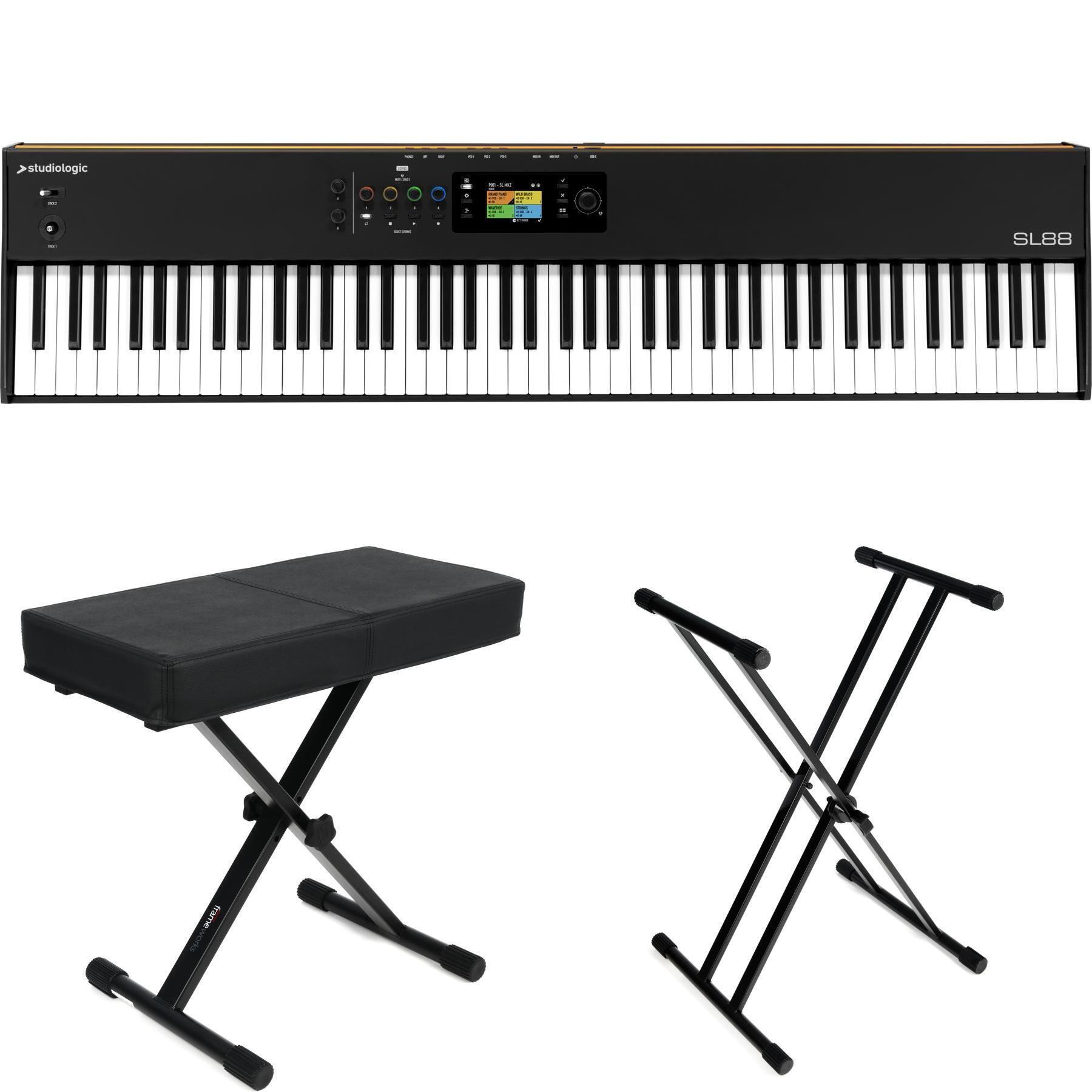 Studiologic SL88 MK2 88-key MIDI Keyboard Controller