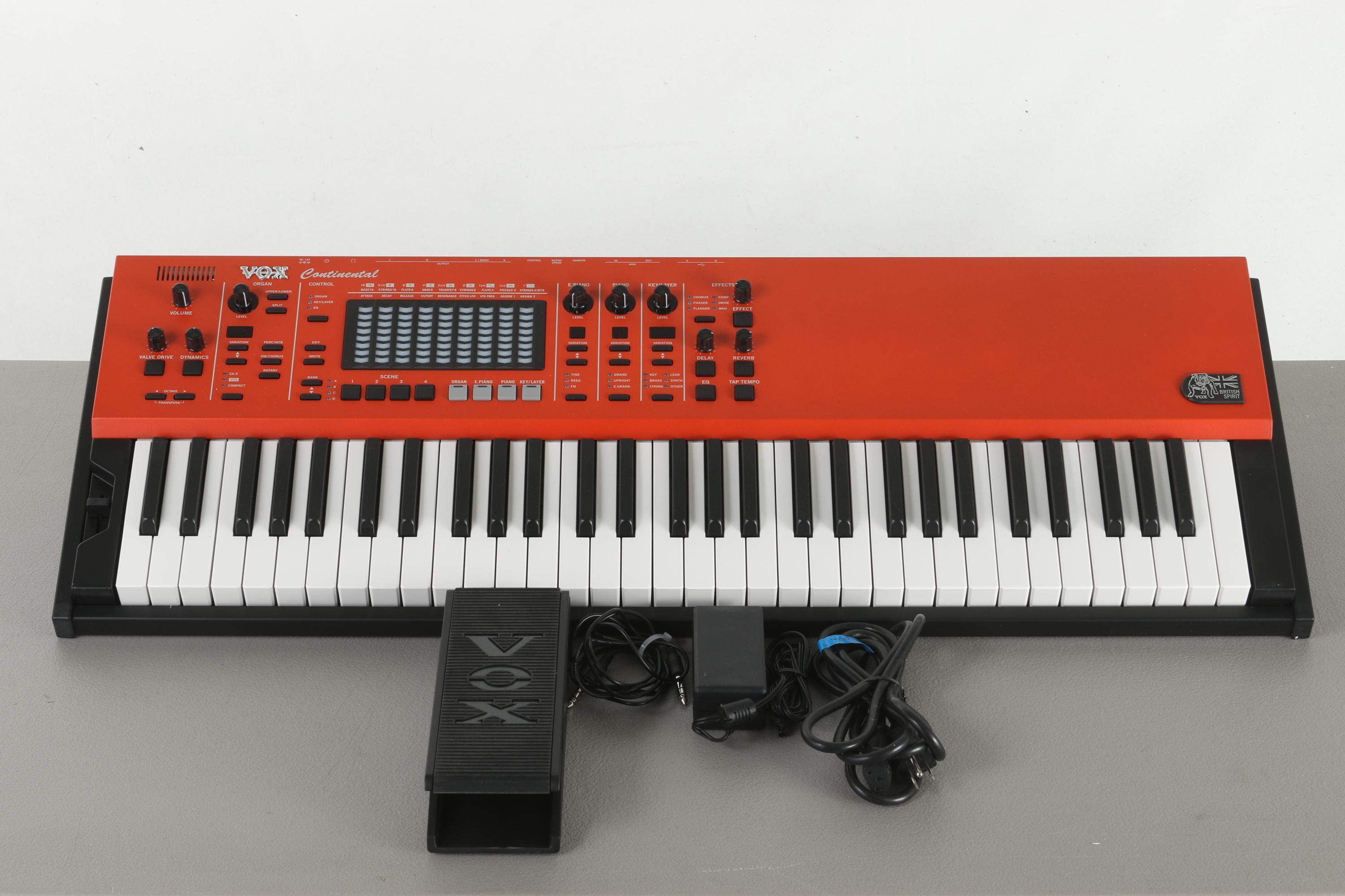 Vox Continental 61-key Performance Keyboard with Stand