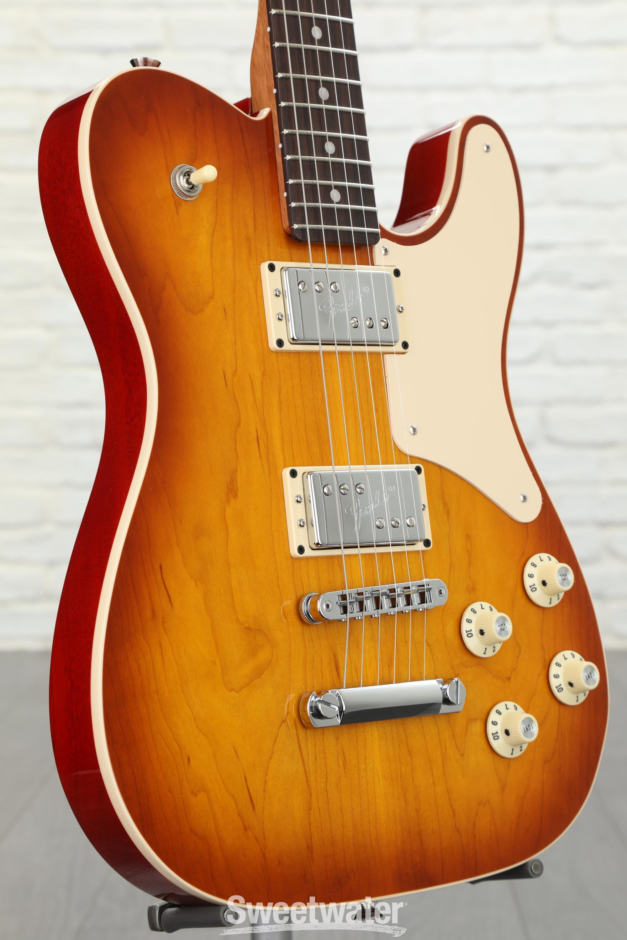 Fender Limited Edition Parallel Universe Troublemaker Tele Deluxe - Ice Tea  Burst w/ Rosewood Fingerboard