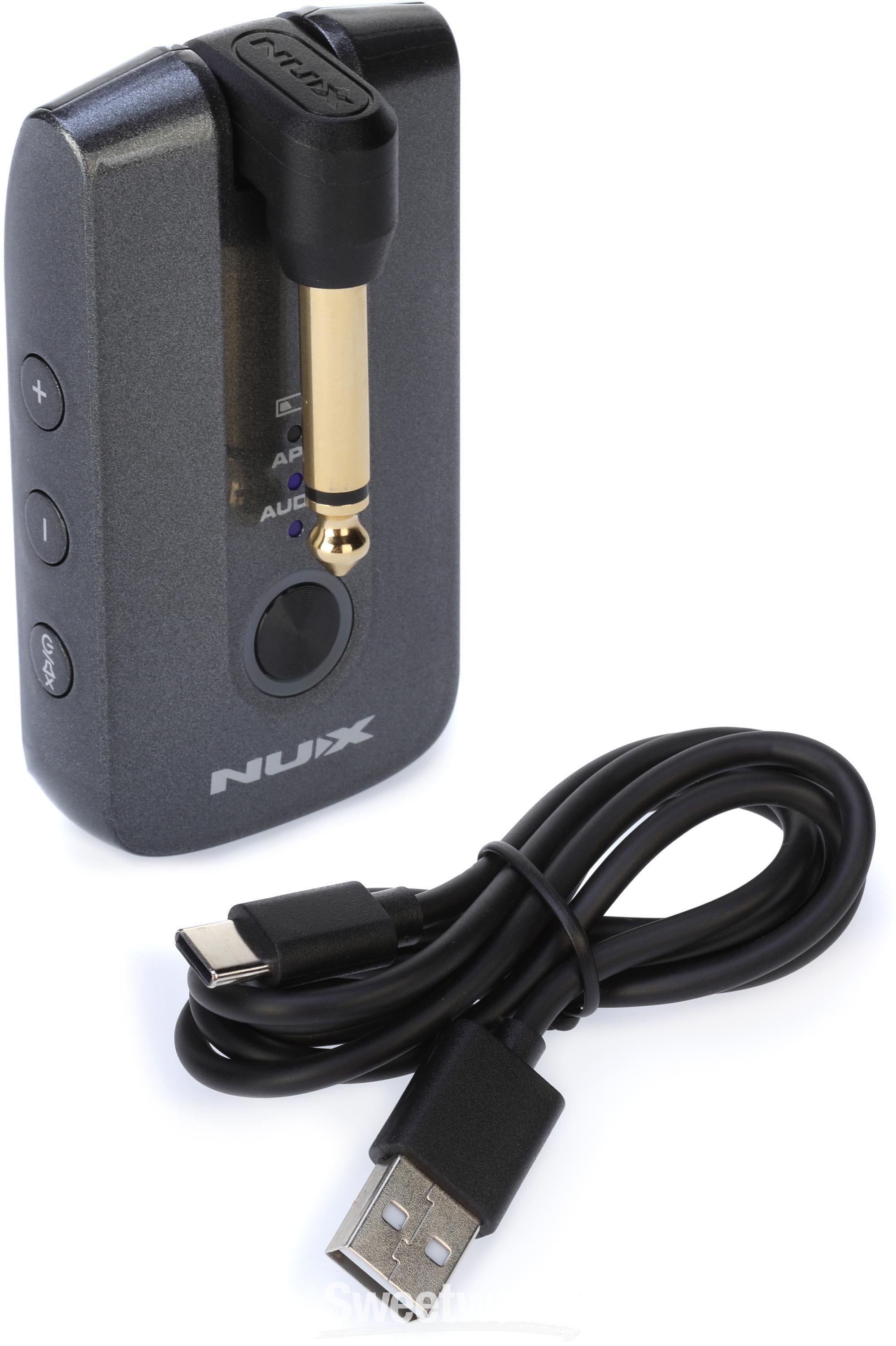 NUX Mighty Plug Pro Headphone Guitar and Bass Amp | Sweetwater