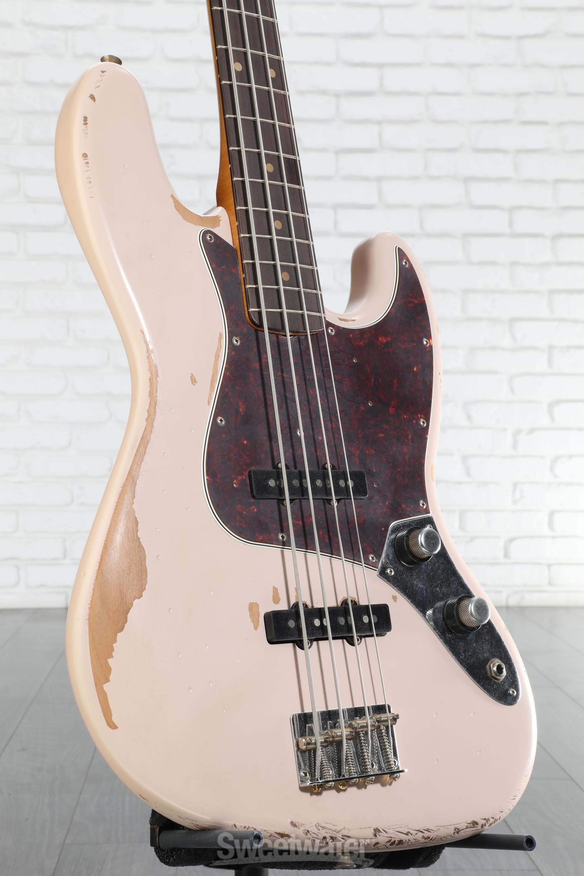FENDER フェンダー Flea JazzBass Road Worn Fender Flea Jazz Bass - Shell Pink, Road Worn Reviews