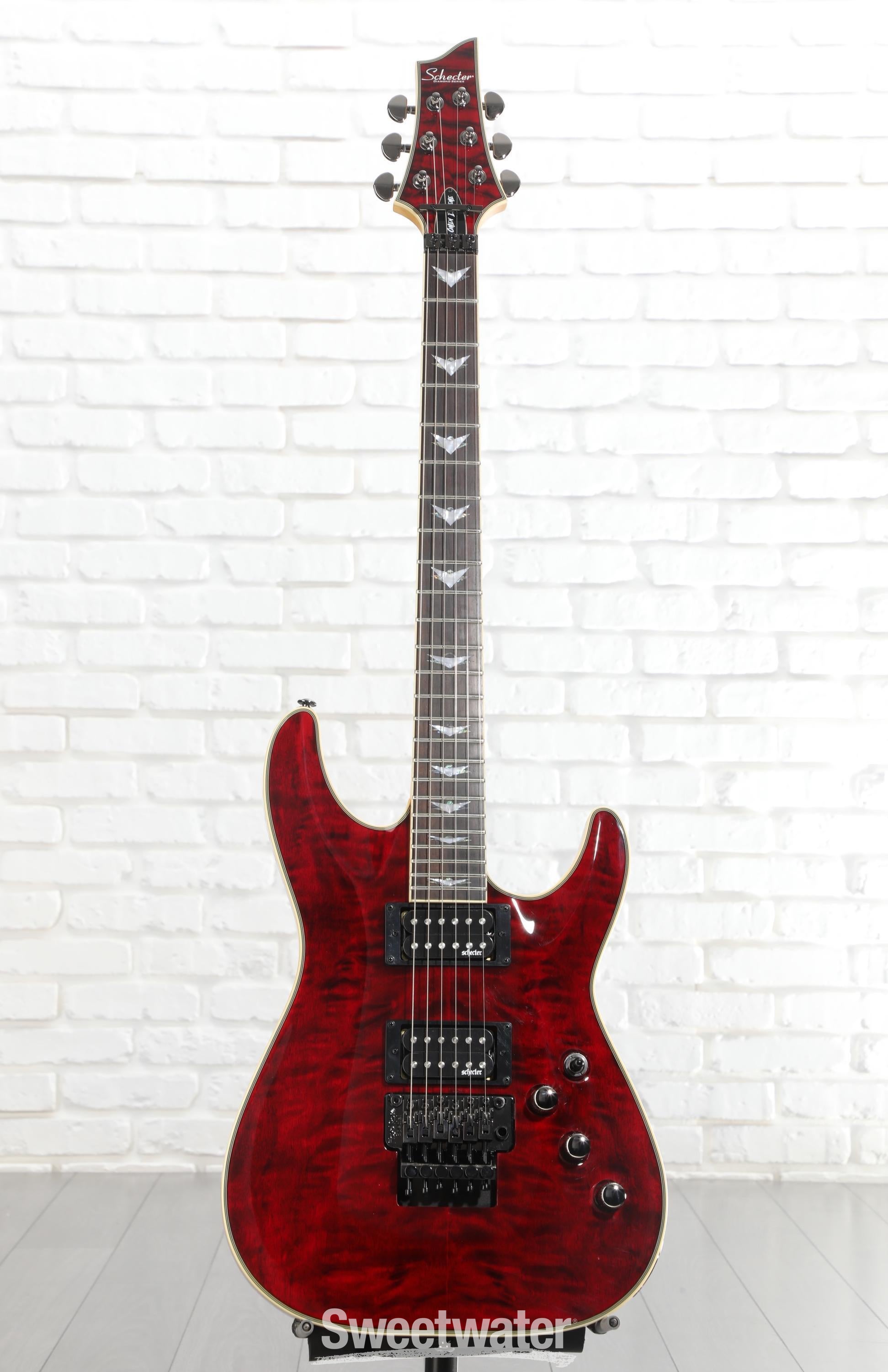 Schecter Omen Extreme-6 FR Electric Guitar - Black Cherry | Sweetwater
