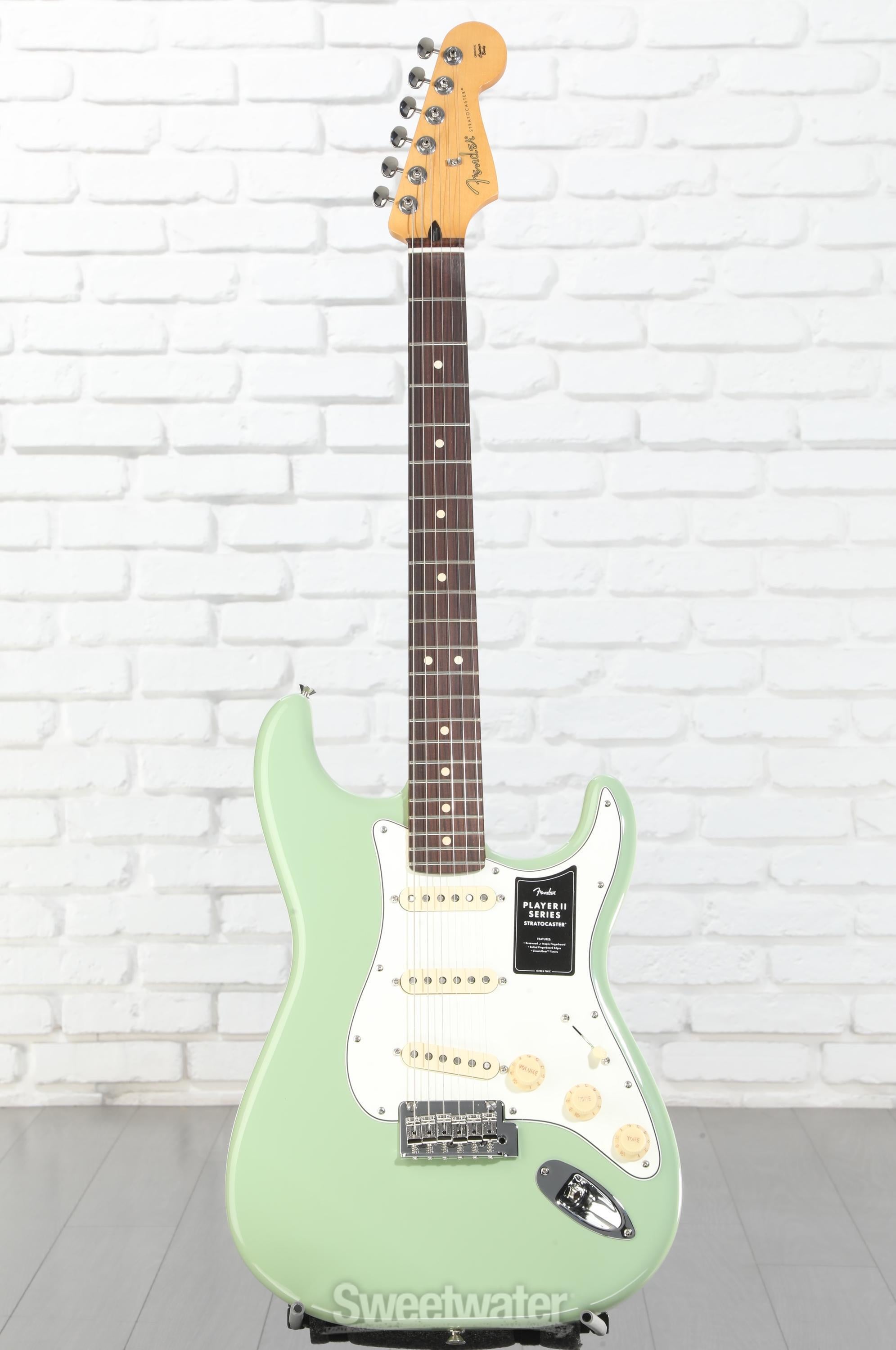 Fender Ltd Player Ⅱ Stratocaster Green Fender Player II Stratocaster Rosewood Fingerboard Birch