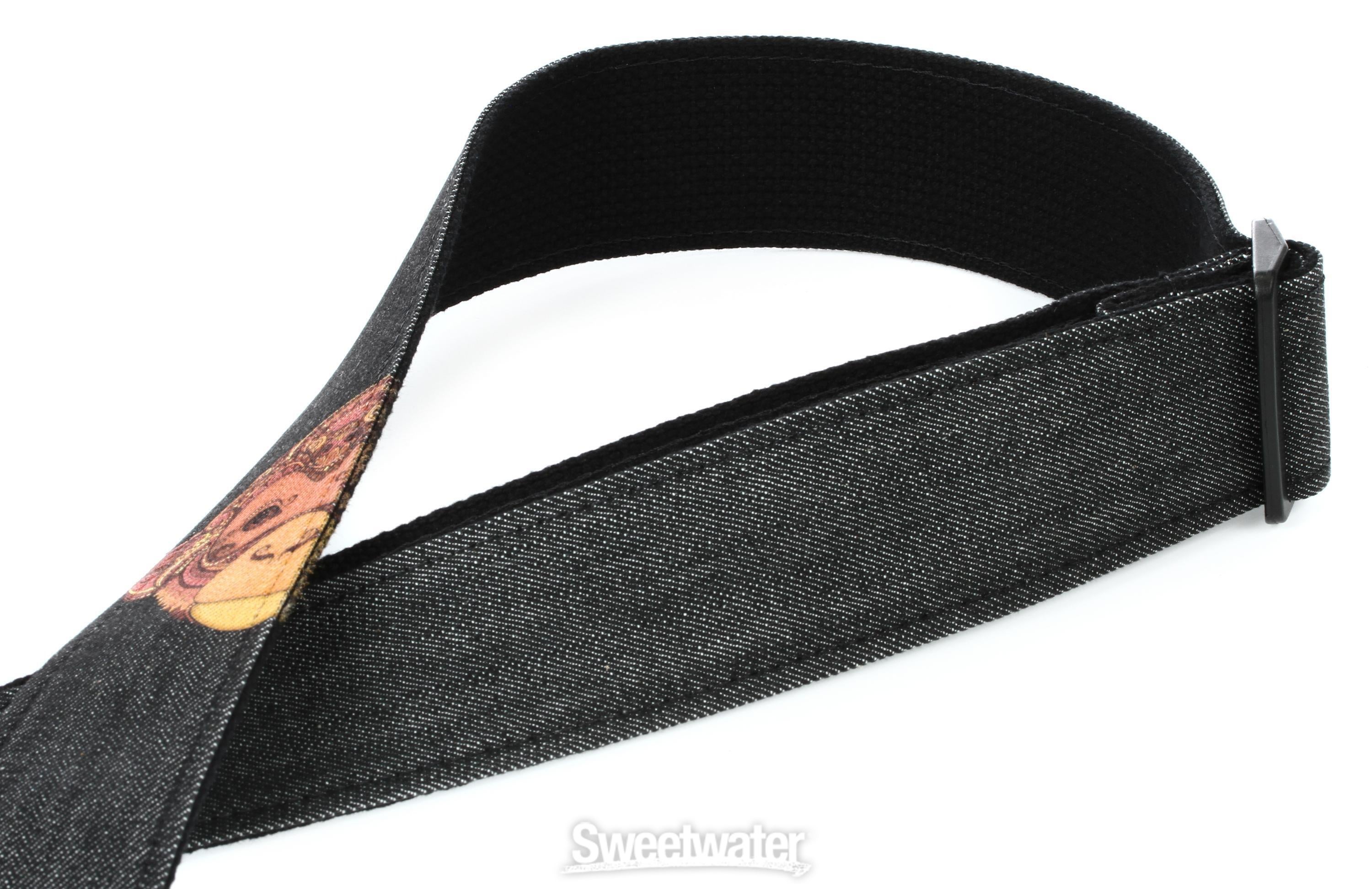 LM Products Primal Kingdom Series Guitar Strap - Monkey