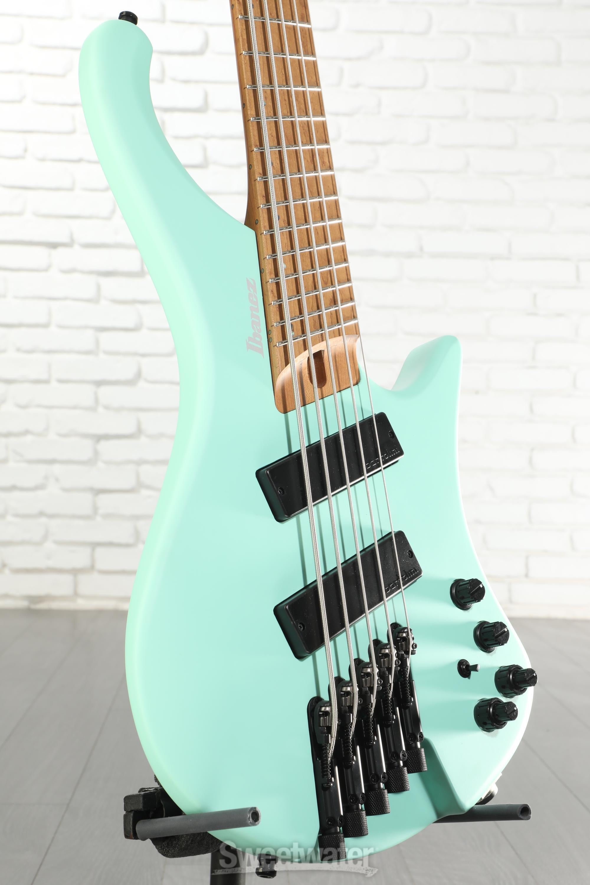 Ibanez Bass Workshop EHB1005MS Bass Guitar - Sea Foam Green Matte