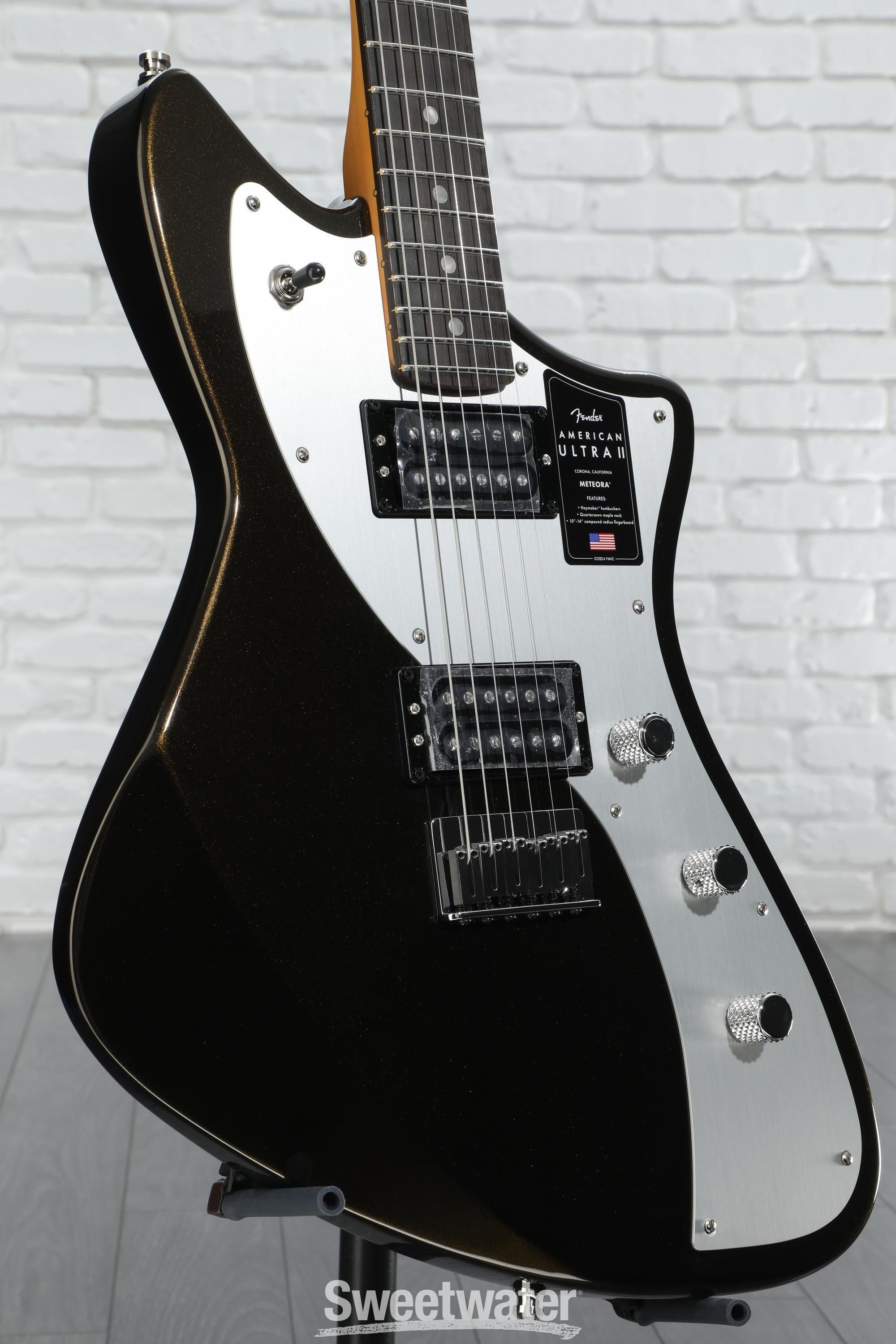 Fender American Ultra II Meteora Electric Guitar - Texas Tea