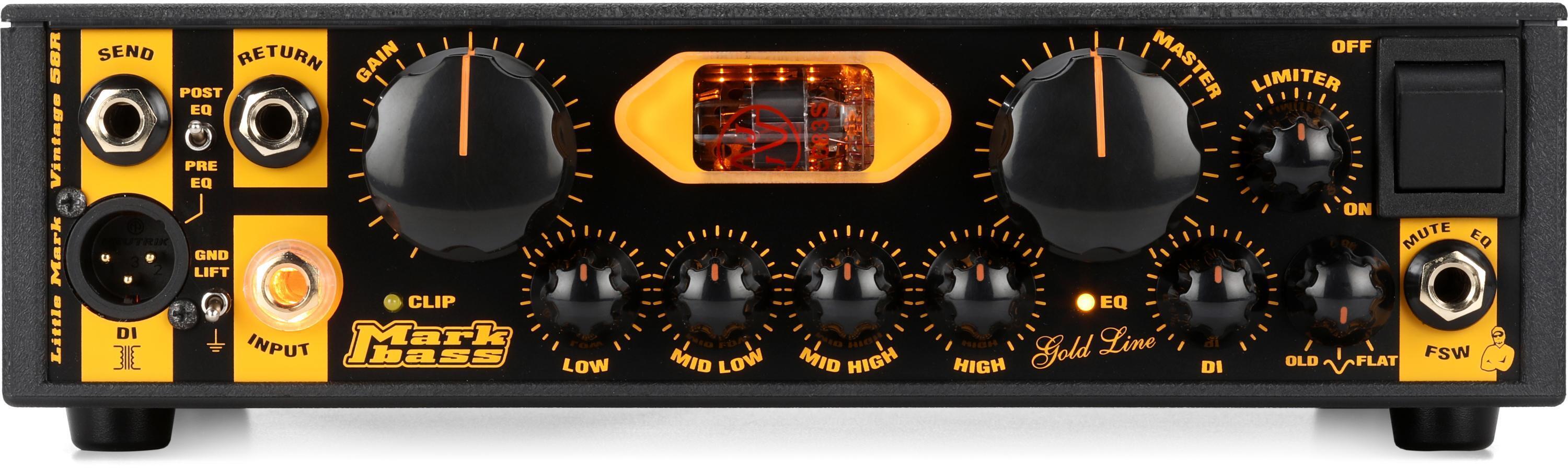 Photo of Markbass Little Mark Vintage 500 58R 500-watt Bass Amplifier Head