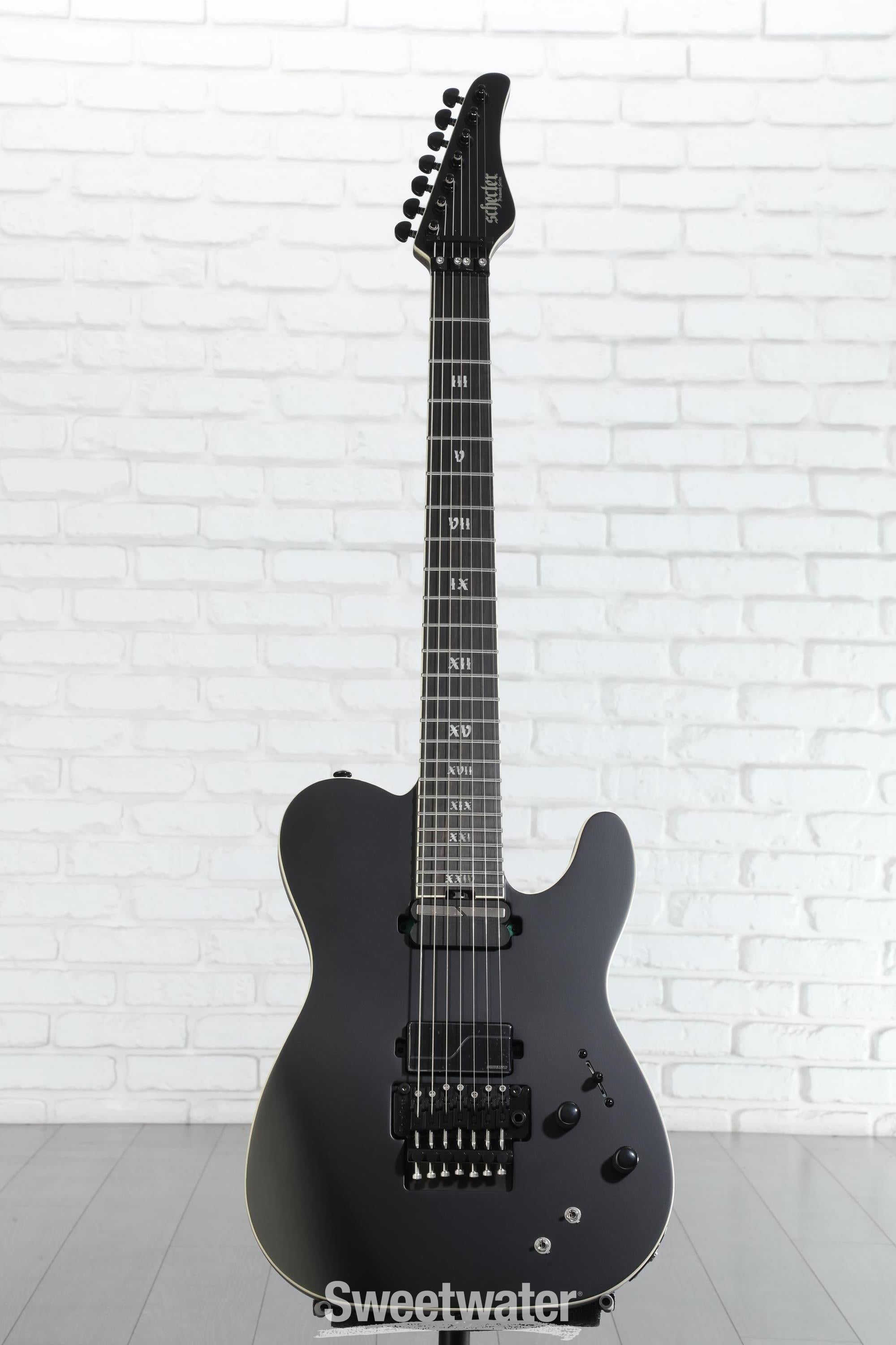 Schecter PT-7 FR-S SLS Elite Evil Twin 7-string Electric Guitar